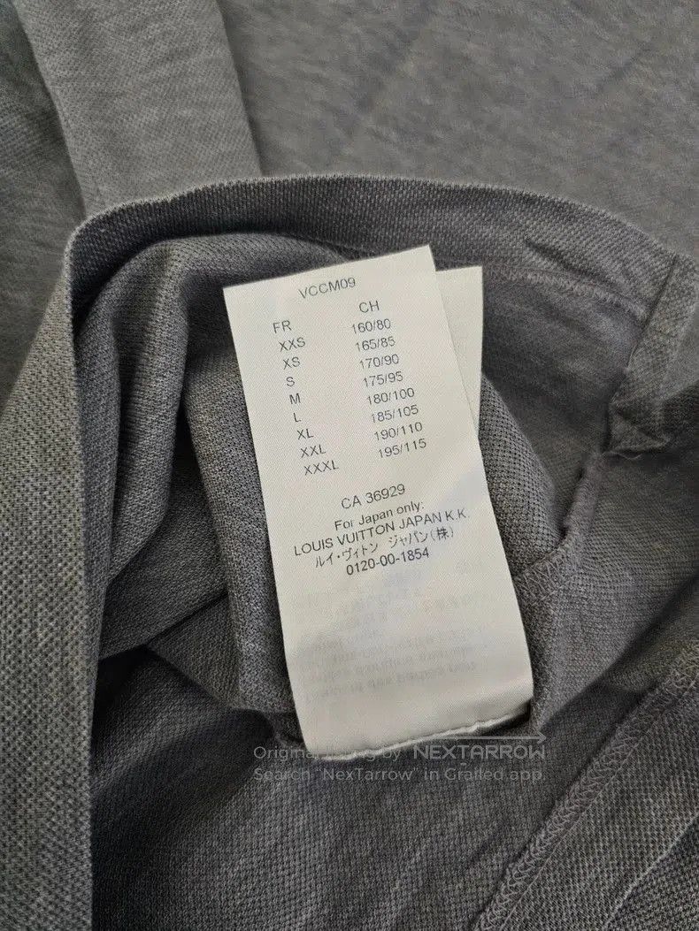 Louis Vuitton Louis Vuitton Men's Gray Short Sleeve Polo. Size US XL / EU 56 / 4 - 7 Thumbnail