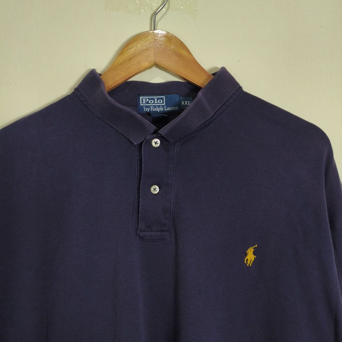 Polo Ralph Lauren Polo Ralph Lauren Collar Longsleeve Tee Size US XXL / EU 58 / 5 - 2 Thumbnail