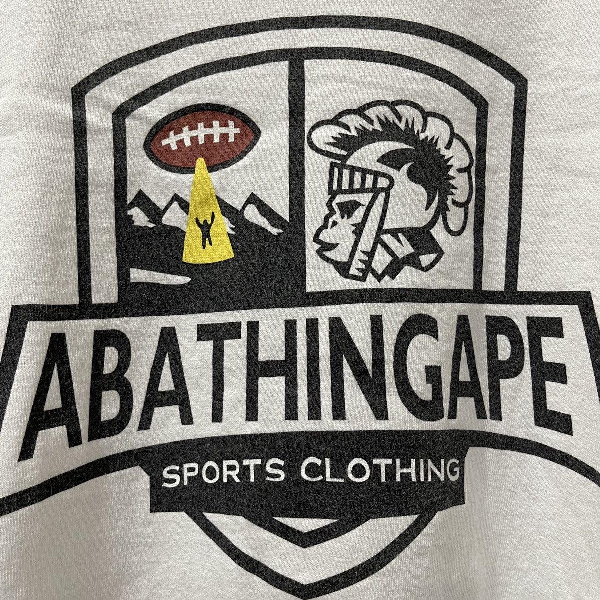 Bape Abathing ape sports clothing tee Size US M / EU 48-50 / 2 - 3 Thumbnail