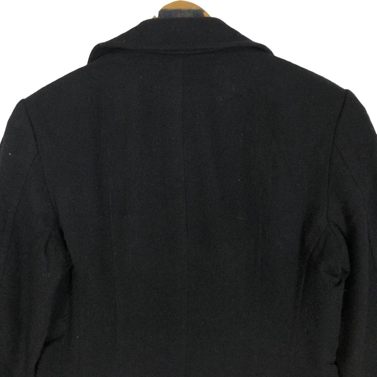 Comme des Garcons Junya Watanabe Comme Des Garcons Wool Pea Coat Size S / US 4 / IT 40 - 11 Thumbnail