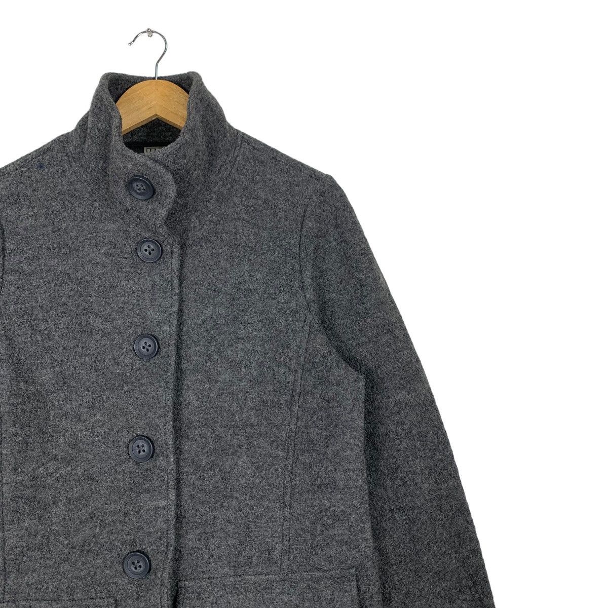 L.L. Bean L.L.BEAN Bellandi Italy Fabric Wool Button Jacket #1044-C47 Size US M / EU 48-50 / 2 - 5 Thumbnail