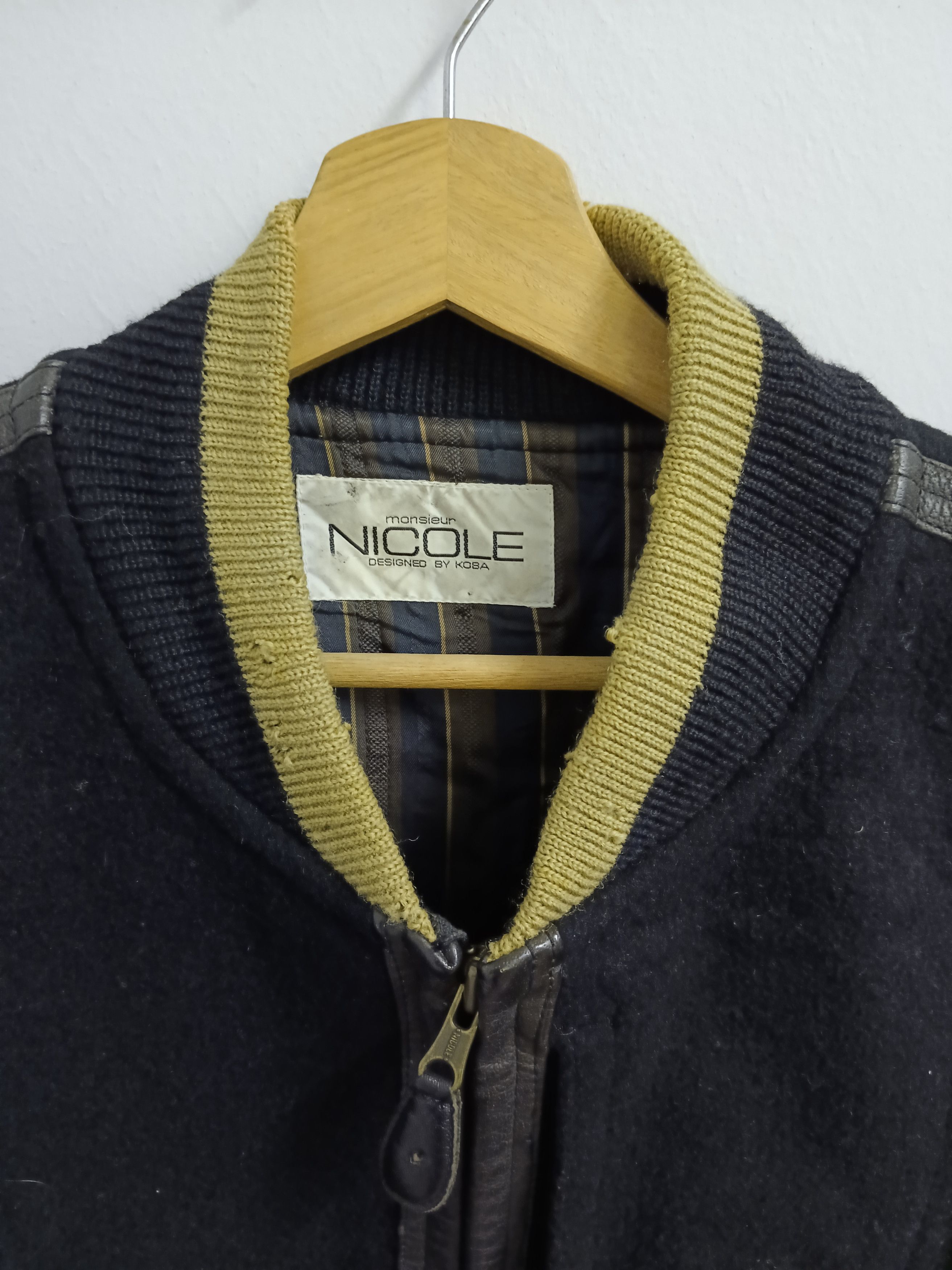 Nicole Club × Vintage SiCK NICOLE VARSITY JACKET Size US M / EU 48-50 / 2 - 8 Thumbnail