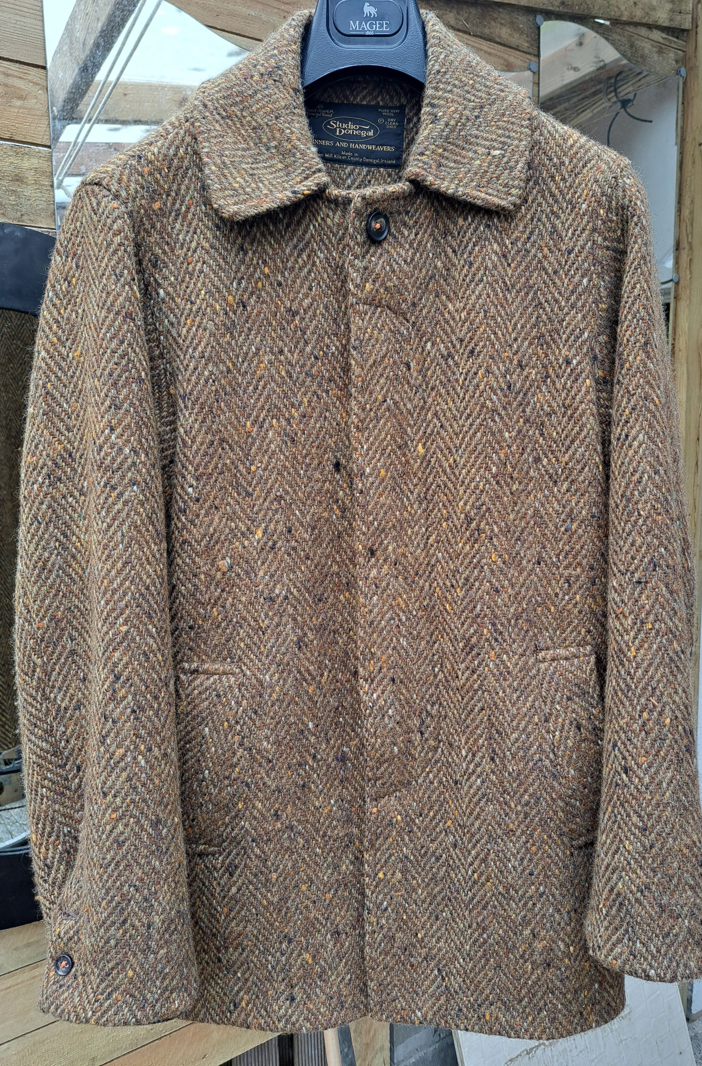 Other Studio donegal - The Kennedy tweed coat Size US XL / EU 56 / 4 - 1 Thumbnail