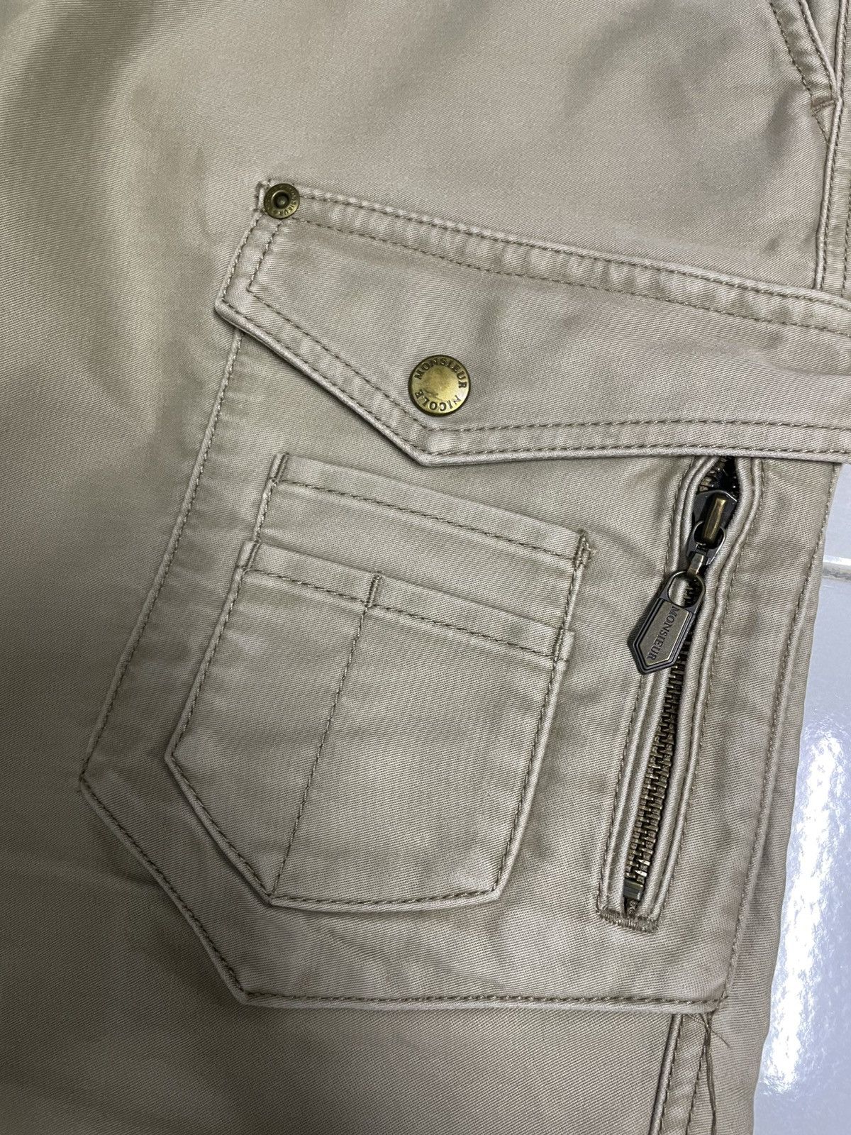 PPFM MonsieurNicole Japan Flare Cargo Pants Size US 32 / EU 48 - 7 Thumbnail