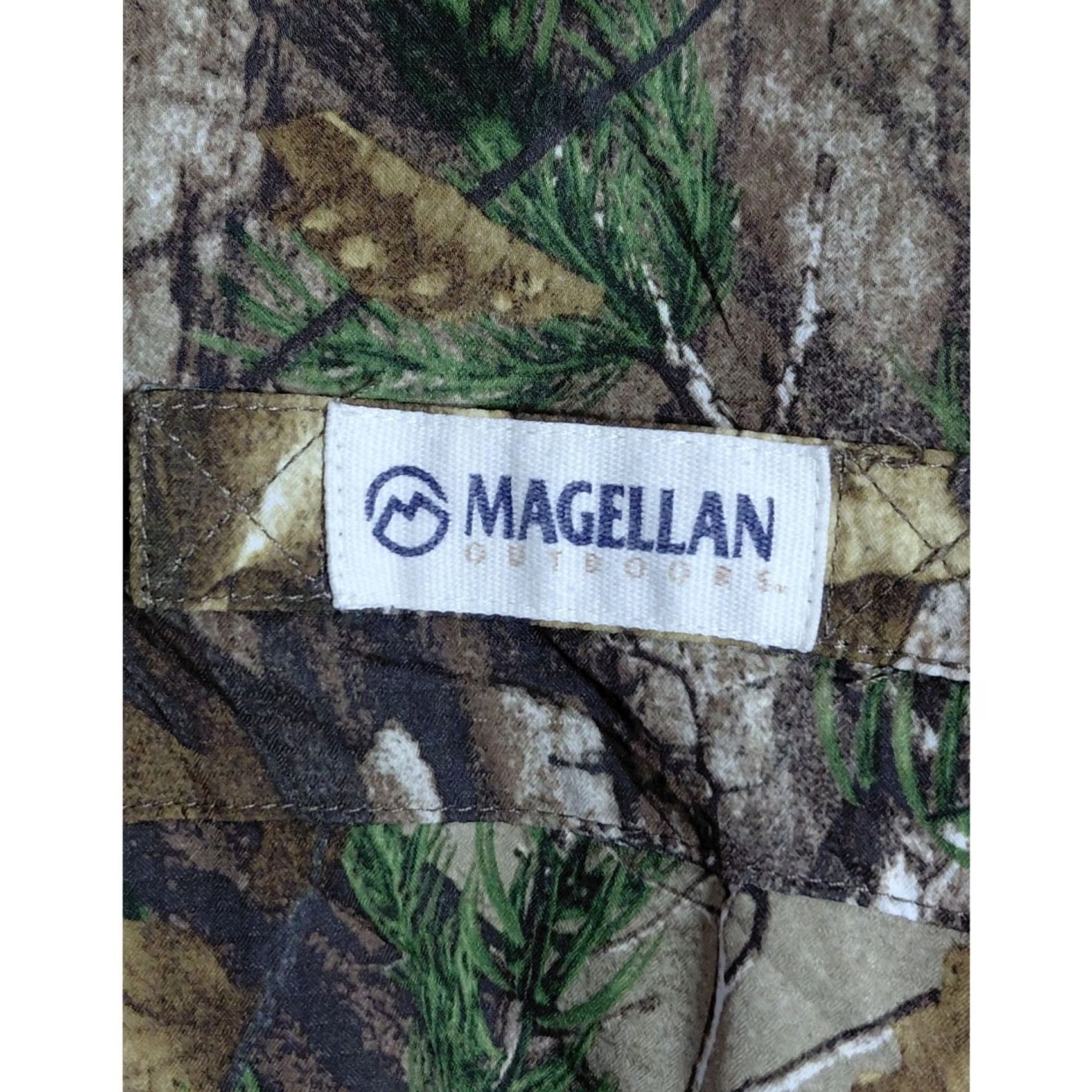Vintage MAGELLAN OUTDOORS Camouflage Long Sleeve Shirt Men 2XL Polyester Camouflage Pattern Lightweight Breathable Casual Outdoor Shirt Size US XXL / EU 58 / 5 - 4 Thumbnail