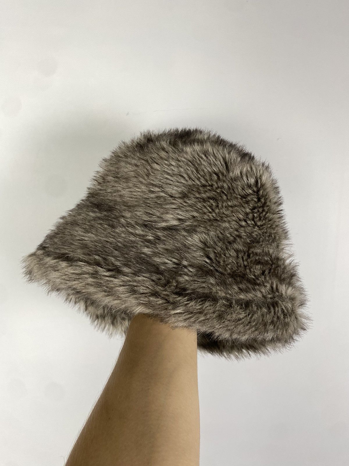 Hysteric Glamour × Japanese Brand Y2K Panama Vintage Fuzzy Hat Mohair Ushanka Beauty Beast Size ONE SIZE - 2 Thumbnail