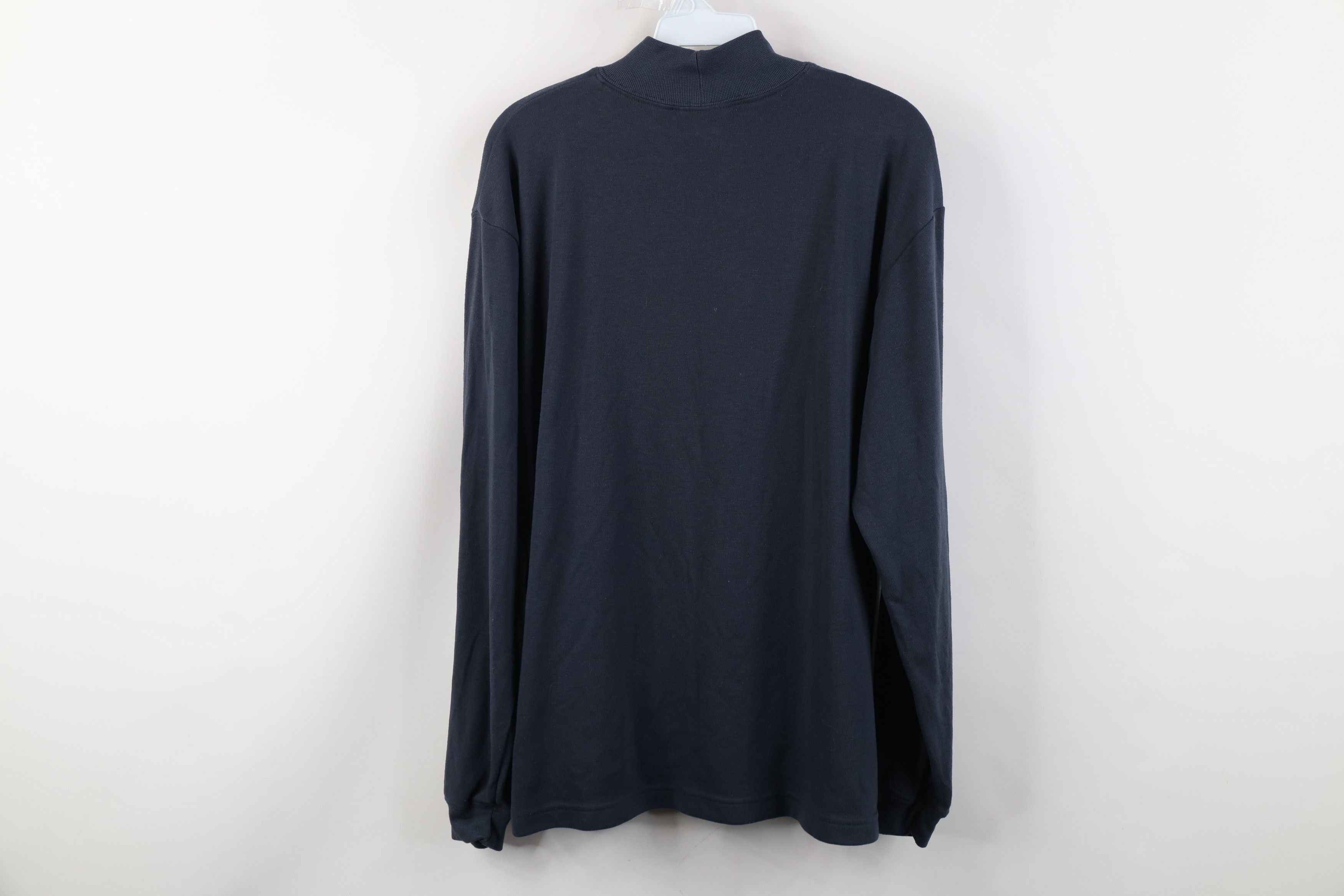 Reebok Vintage 90s Reebok Knit Mock Neck Long Sleeve T-Shirt USA Size US L / EU 52-54 / 3 - 13 Thumbnail