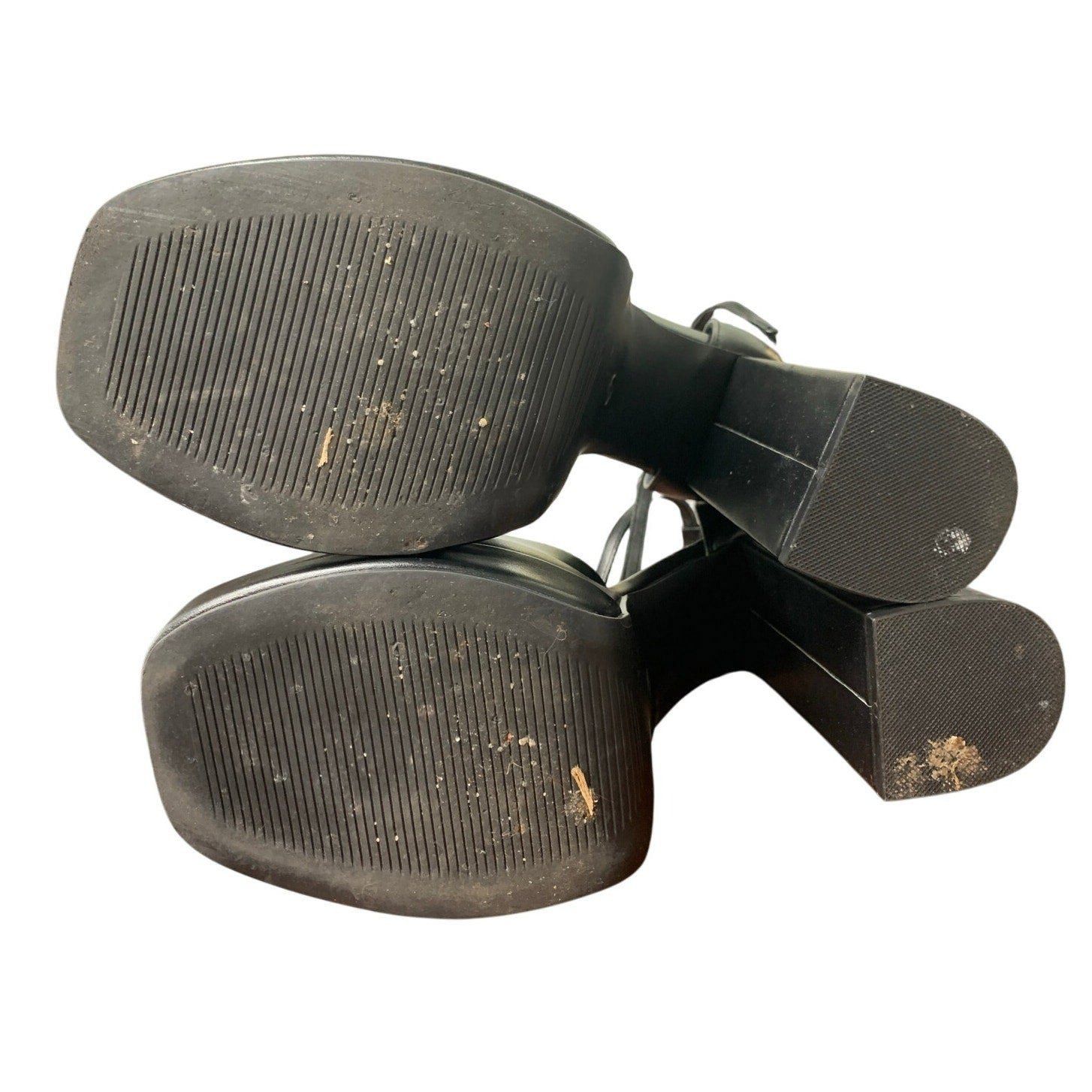 Other Dream Pairs Womens Black 5" Block Platform Heel Size 11 Size US 11 / IT 41 - 7 Thumbnail
