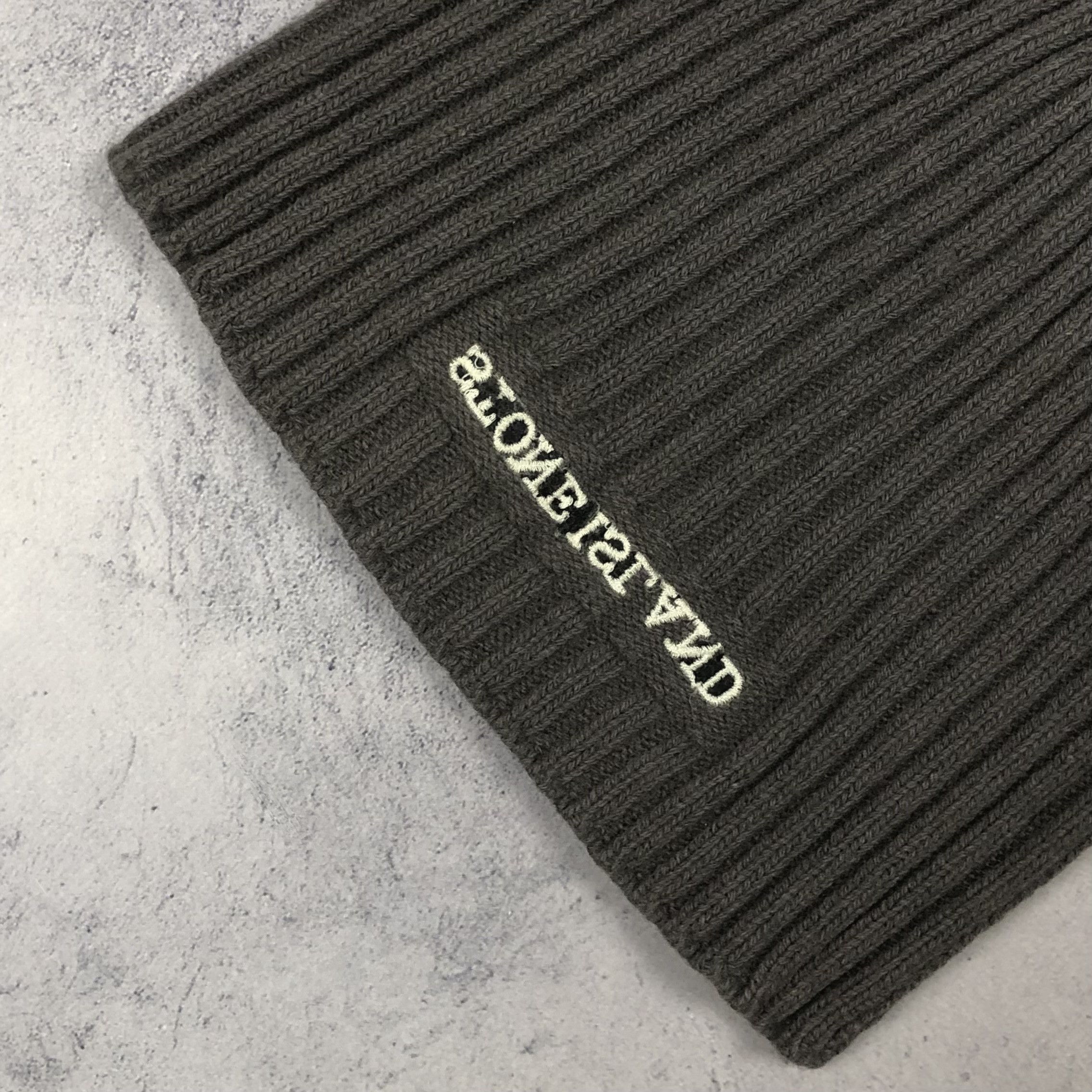 Stone Island Archive Stone Island Hat Ribbed Wool Nylon Size ONE SIZE - 4 Thumbnail