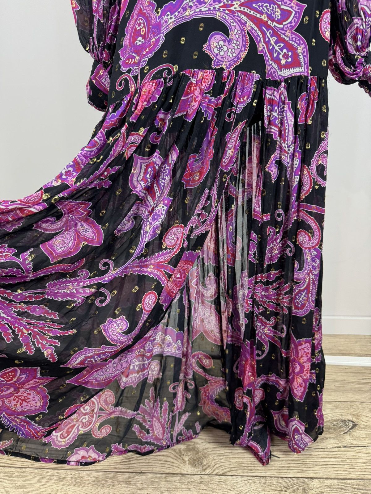 REVOLVE DUNDAS x Revolve - Flower Print Dress Worn by Halle Berry Size XS / US 0-2 / IT 36-38 - 13 Thumbnail