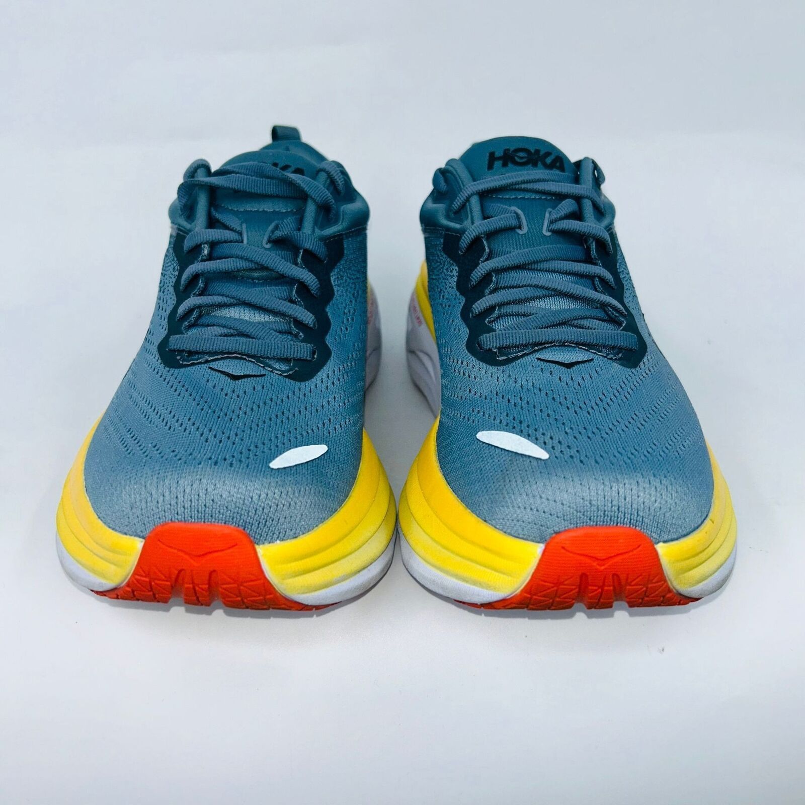 Hoka HOKA MENS BONDI 8 GOBLIN BLUE/MOUNTAIN RUNNING SHOES SZ 9.5D Size US 9.5 / EU 42-43 - 2 Thumbnail