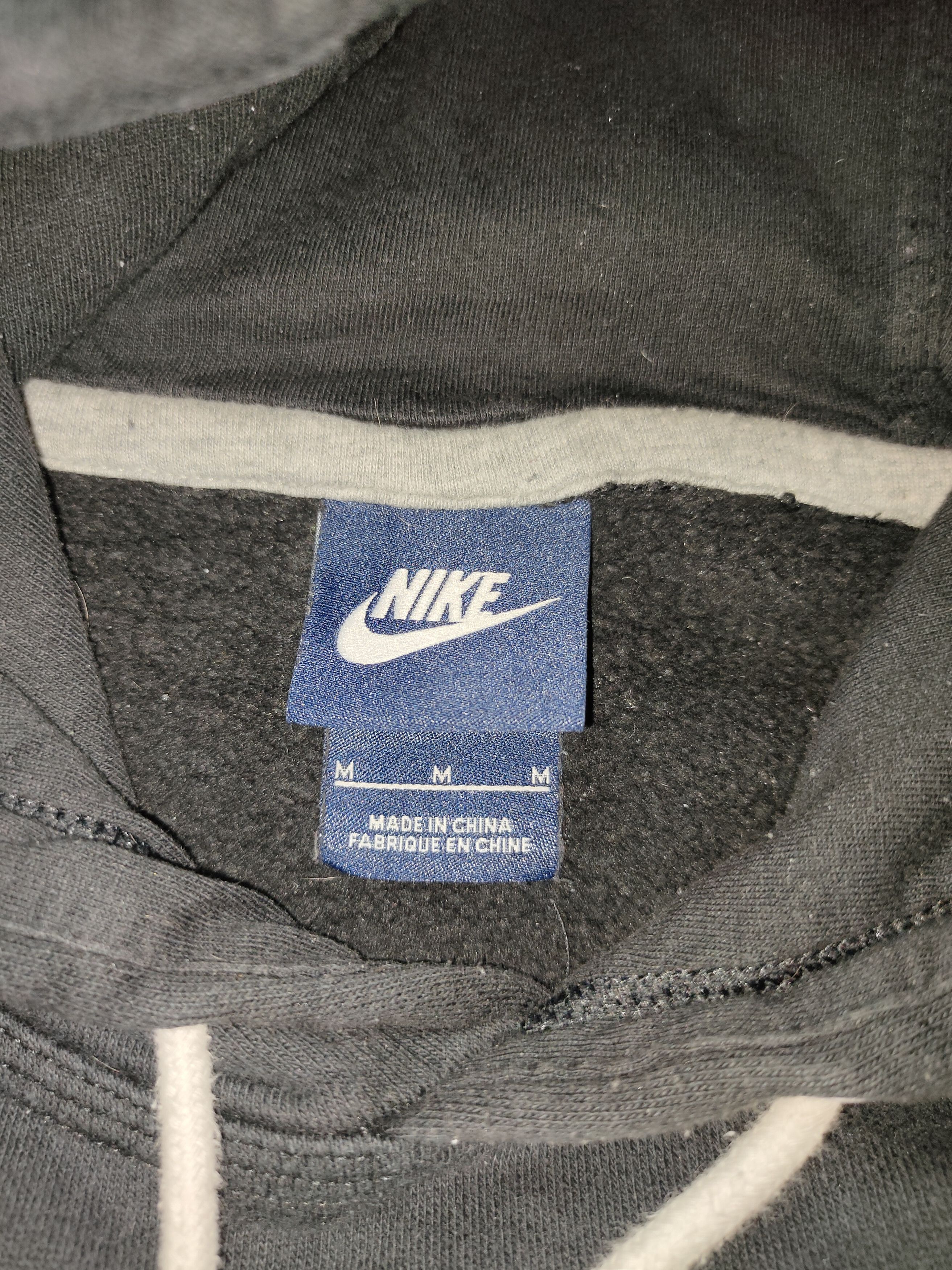 Nike × Vintage Vintage Nike Y2K Big Nike Center Logo Hoodie Swoosh Size US M / EU 48-50 / 2 - 3 Thumbnail