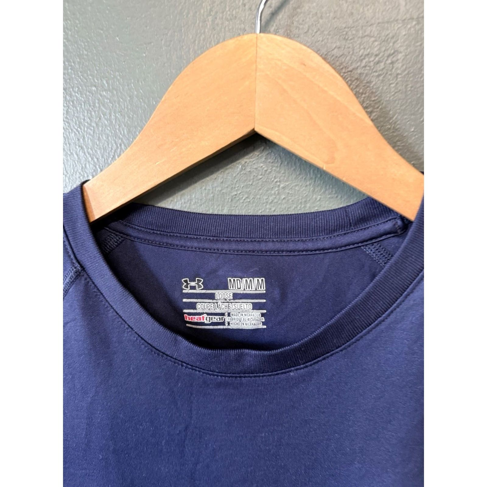 Under Armour Under Armour Mens Blue Short Sleeve T-Shirt Size M Athletic Fit Casual Activewear Mens Shirt Blue Short Sleeve T-Shirt 90s? Size US M / EU 48-50 / 2 - 3 Thumbnail