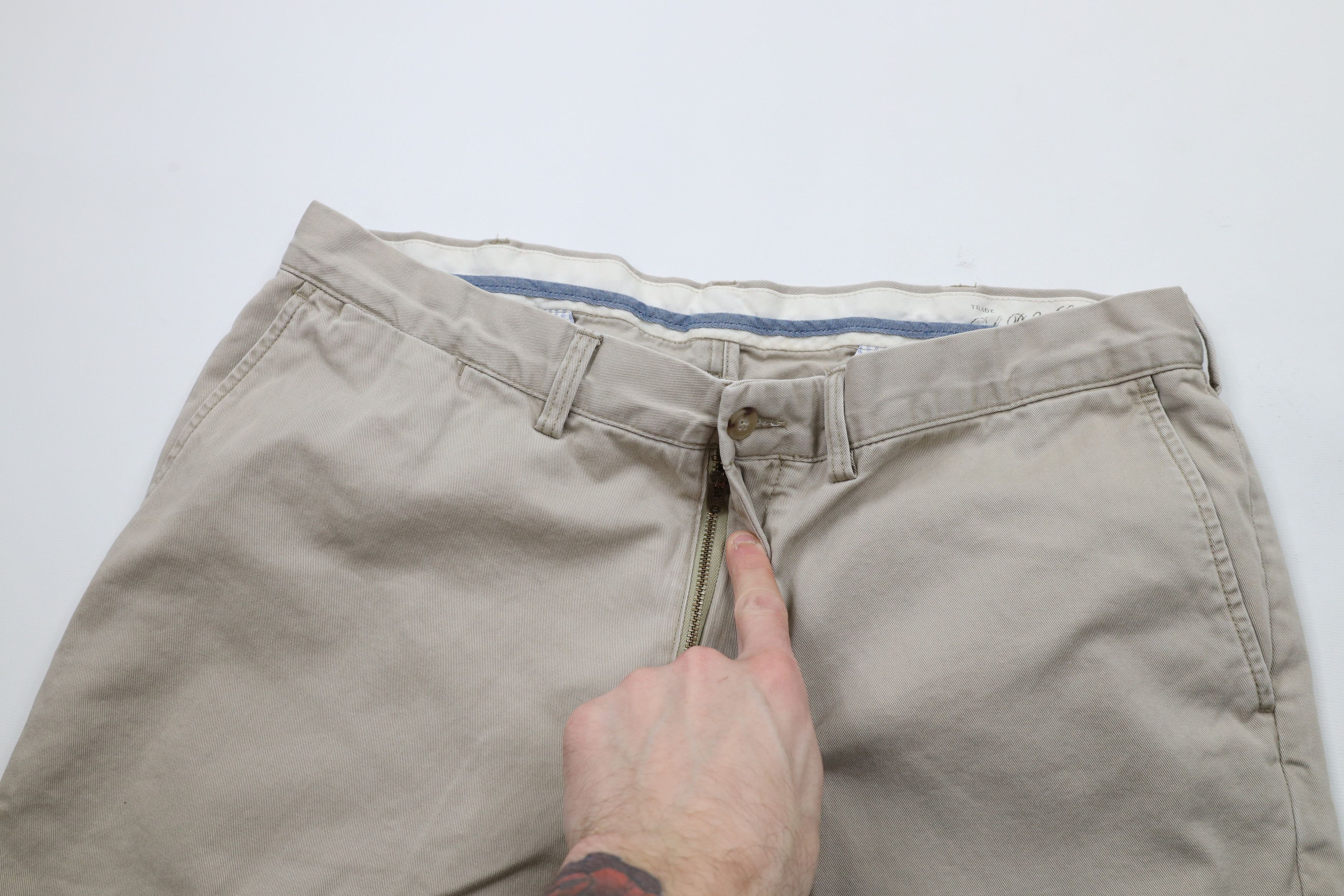 Ralph Lauren × Vintage Vintage Ralph Lauren Wide Leg Classic Fit Chino Pants Size US 38 / EU 54 - 6 Thumbnail