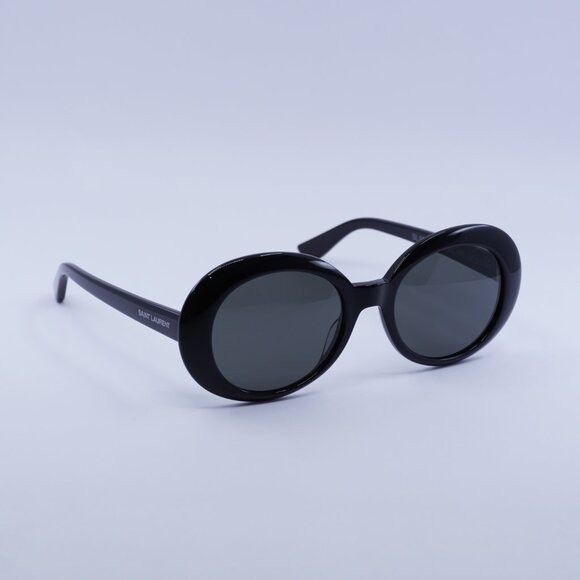 Saint Laurent Paris New Saint Laurent SL98 CALIFORNIA 002 Sunglasses - Black Size ONE SIZE - 4 Thumbnail