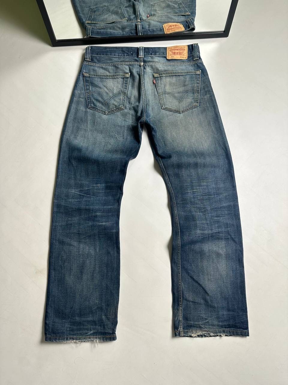 Levi's 90s Vintage 506 Levis Wide USA Super baggy Jean Size US 36 / EU 52 - 1 Thumbnail