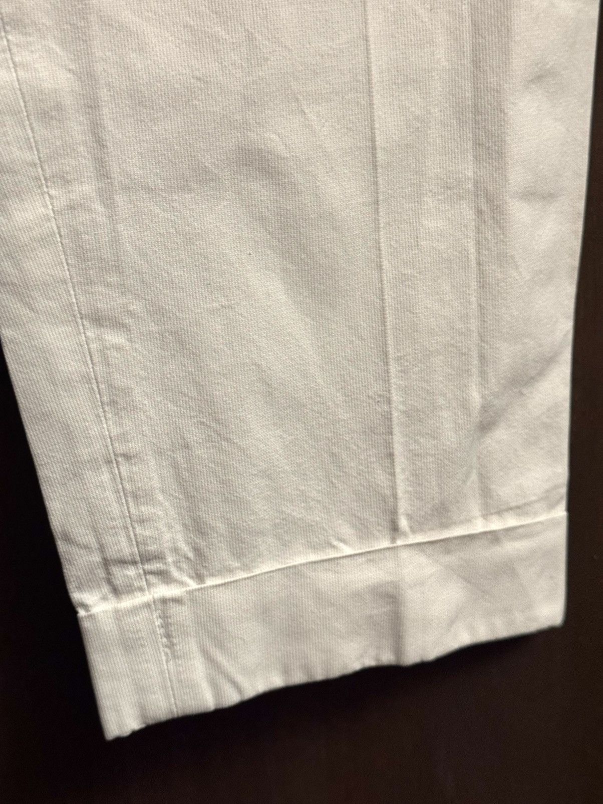 Haider Ackermann haider ackermann white cropped pants 36 Size 26" / US 2 / IT 38 - 8 Thumbnail