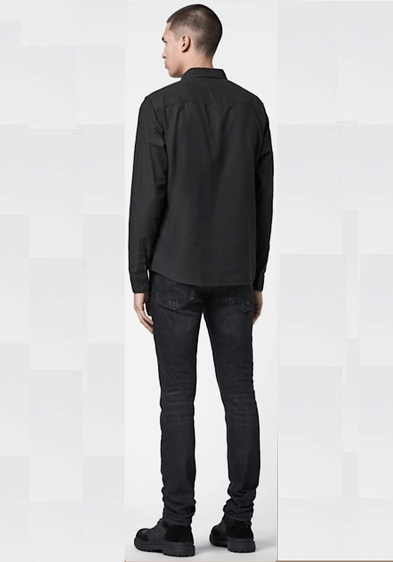 Allsaints All Saints classic black LS shirt Size US M / EU 48-50 / 2 - 3 Thumbnail