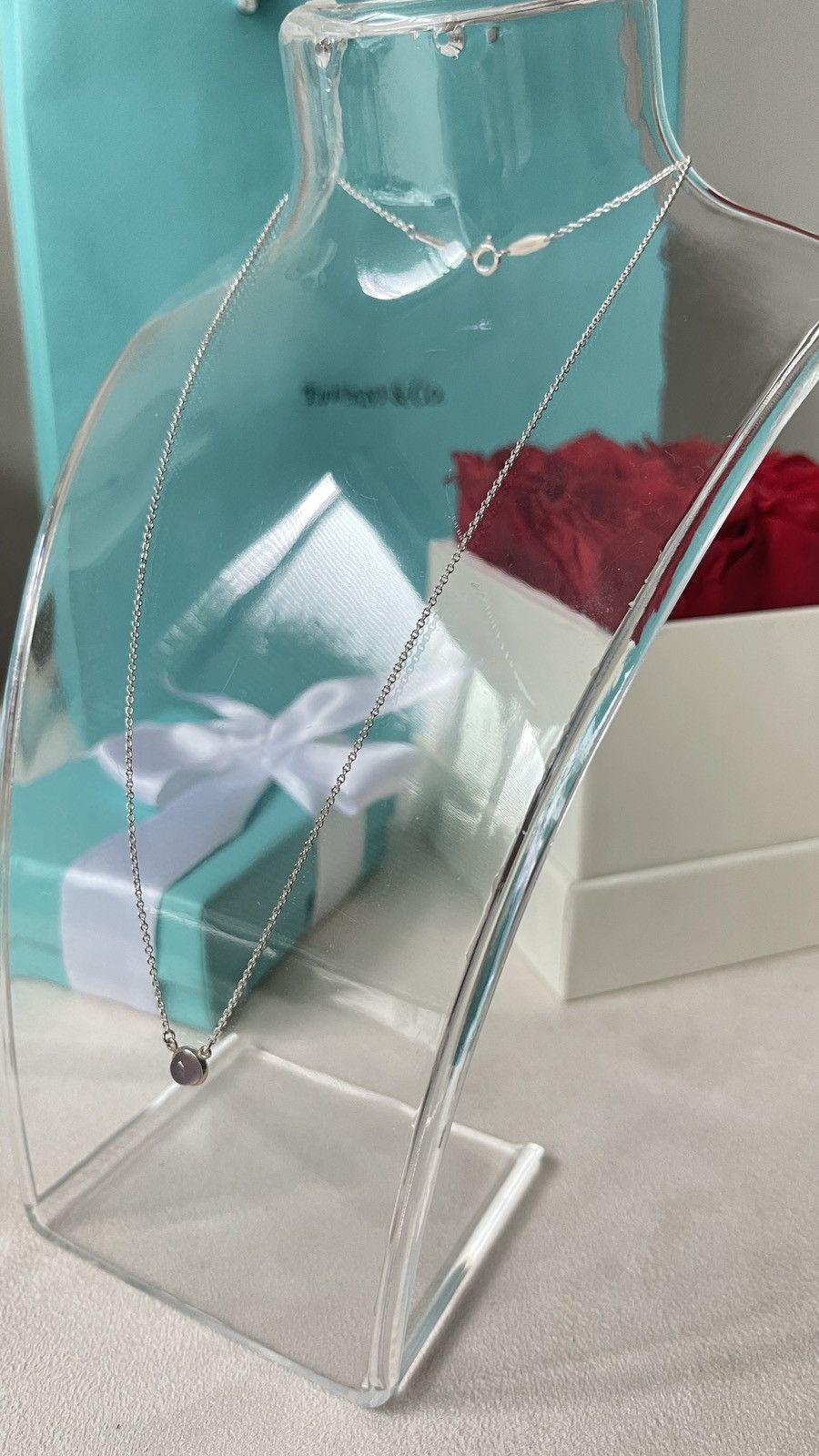 Tiffany & Co. Tiffany & Co. Purple Chalcedony Cabochon Necklace 16” $550 Size ONE SIZE - 6 Thumbnail