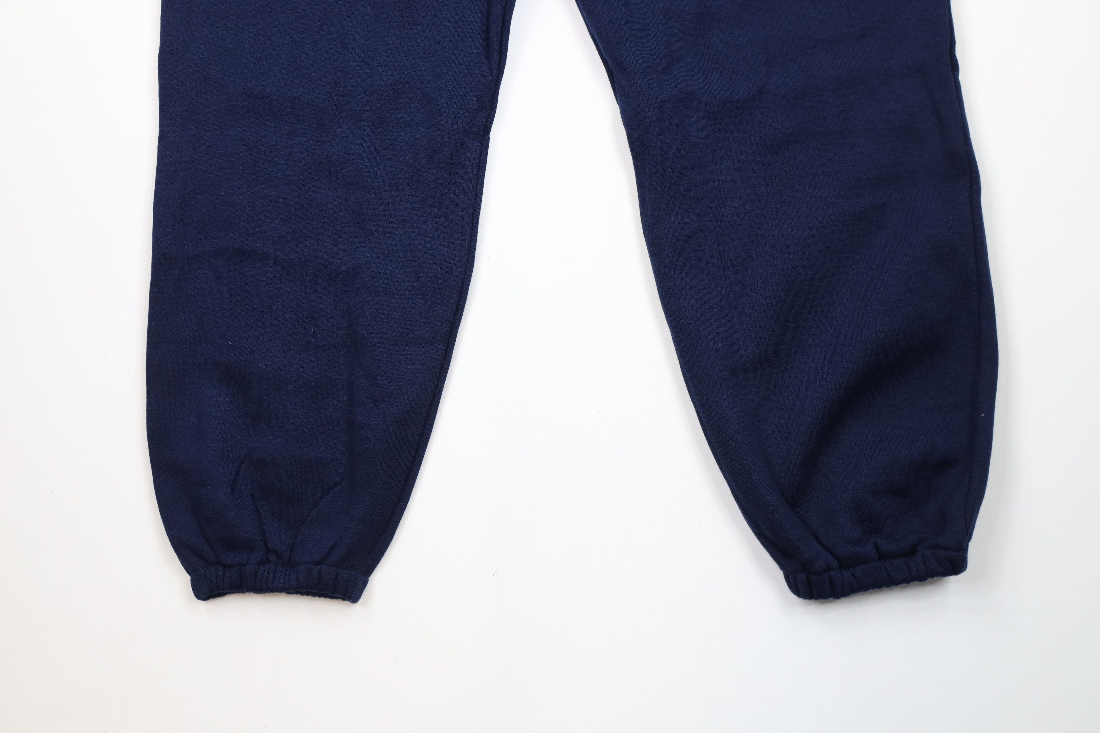 Vintage Vintage 90s Streetwear Heavyweight Sweatpants Joggers Blue Size US 38 / EU 54 - 4 Thumbnail