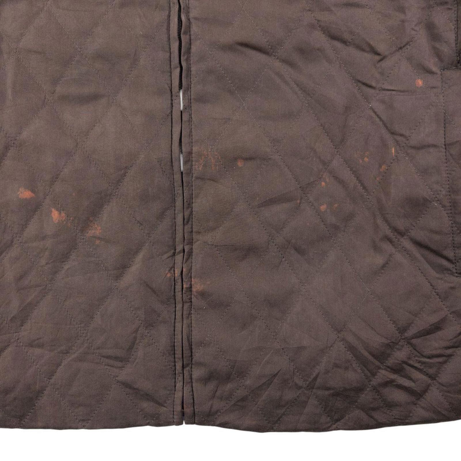 Burberry Vintage 2000s Burberry Nova Check Lined Fur Collar Jacket L Size US L / EU 52-54 / 3 - 8 Thumbnail