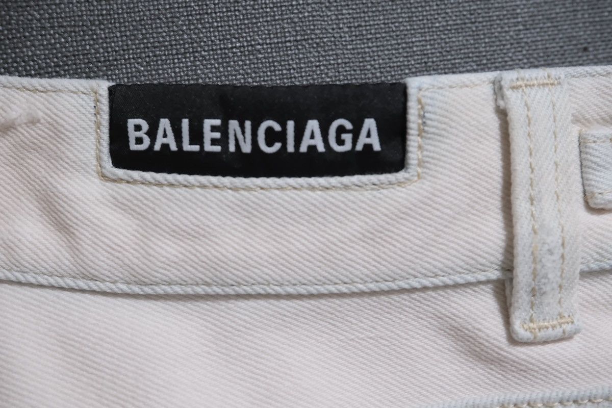 Balenciaga Balenciaga aw21 damaged baggy cargo jeans Size US 31 - 6 Thumbnail