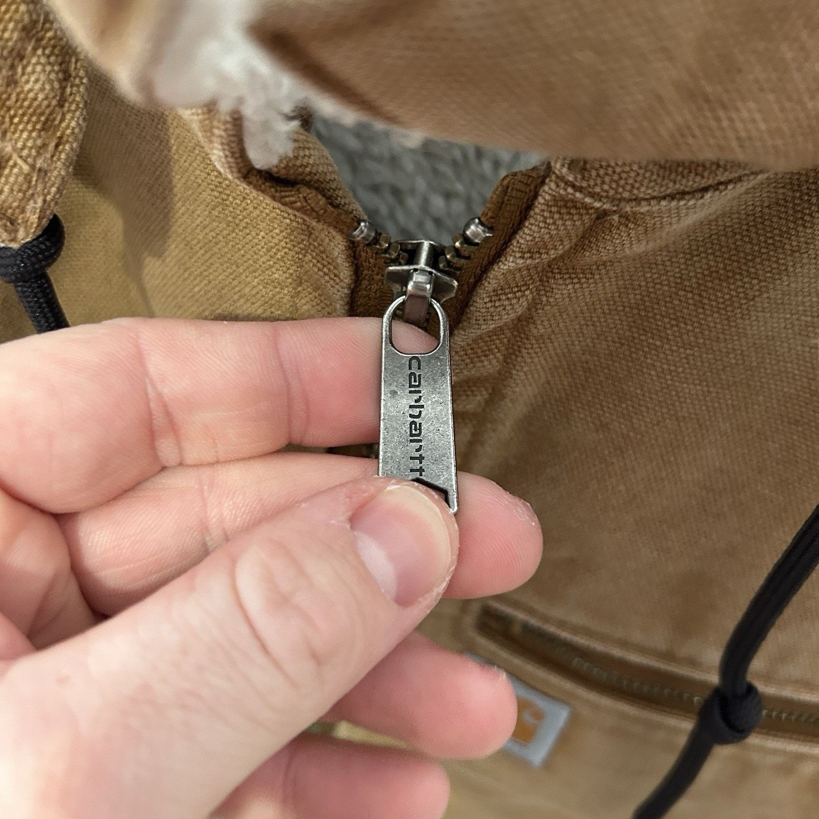 Carhartt Carhartt Sherpa-Lined Wildwood Jacket “Brown” 100815-211 Size M / US 6-8 / IT 42-44 - 14 Thumbnail