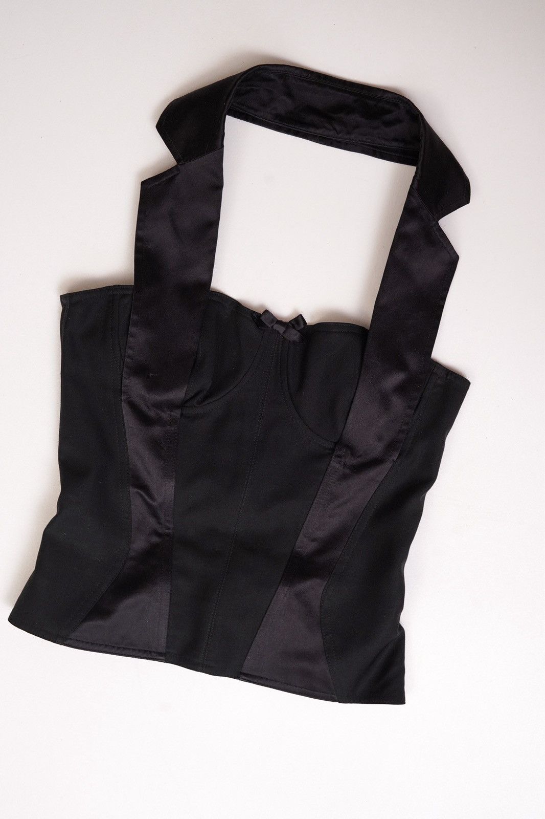 Dior Christian Dior Black 2005 Square Neckline Halter Top Size M / US 6-8 / IT 42-44 - 6 Thumbnail