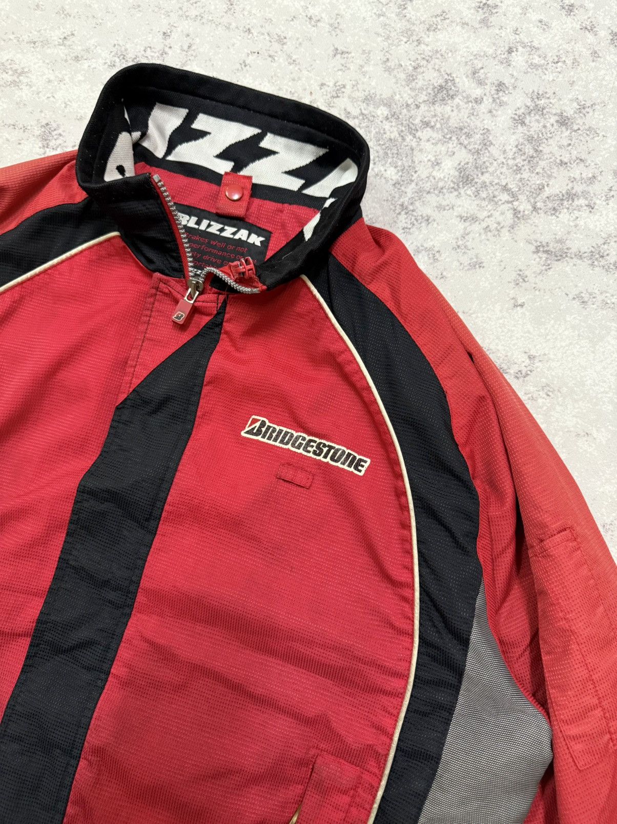 Sports Specialties VINTAGE BLIZZAK REVOLUTION BRIGESTONE MOTORSPORTS JACKET Size US M / EU 48-50 / 2 - 5 Thumbnail