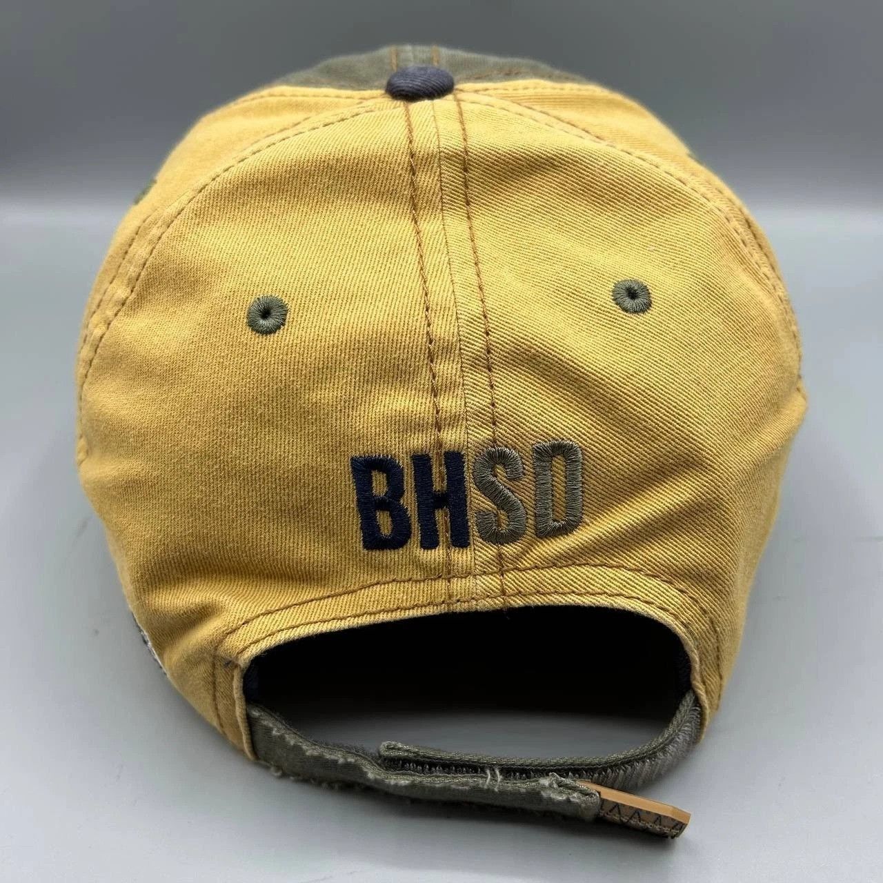The Game South Dakota Hat Men Green Brown The Game Strap Back Cap New Size ONE SIZE - 5 Thumbnail