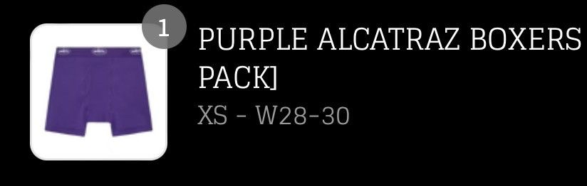 Corteiz CRTZ Alcatraz Boxer Briefs XS Size 28 - 4 Thumbnail