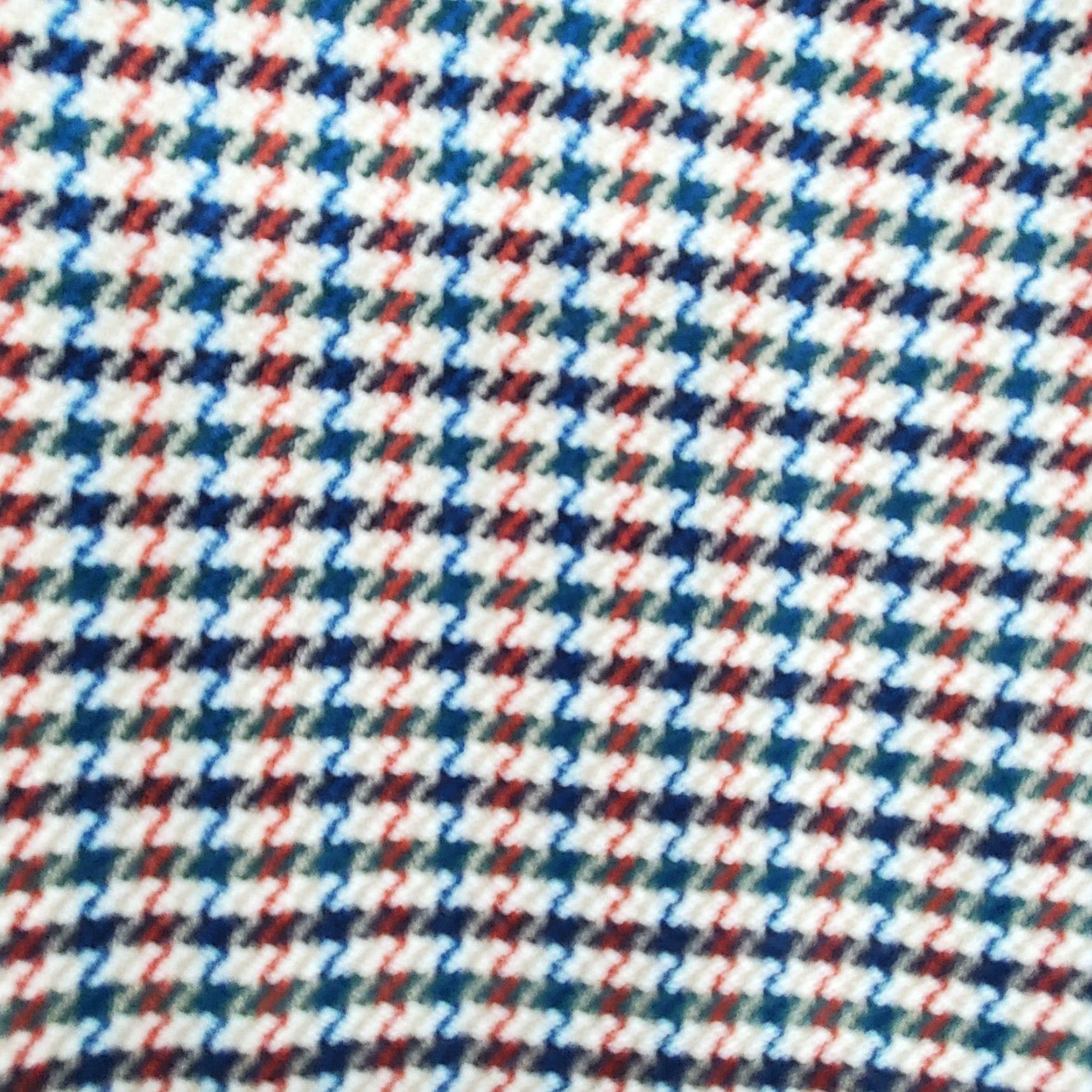 J. Jill J.Jill Pants Women's 16 Multicolor Houndstooth Plaid Polyester Stretch Cuffed - Casual, Regular, Wide Selection Size 38" / US 16 / IT 52 - 5 Thumbnail
