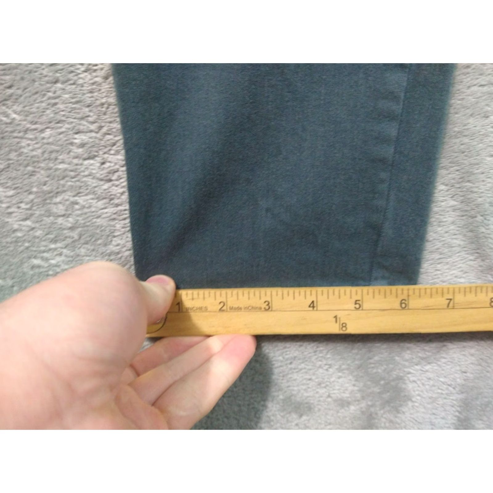Denime J Jill Jeans Womens 12 Blue Denim Boyfriend Straight Leg Ankle Mid Rise Stretch Jeans Womens Medium Rise Blue Denim 5-Pocket Design Mens? Size 30" / US 8 / IT 44 - 6 Thumbnail