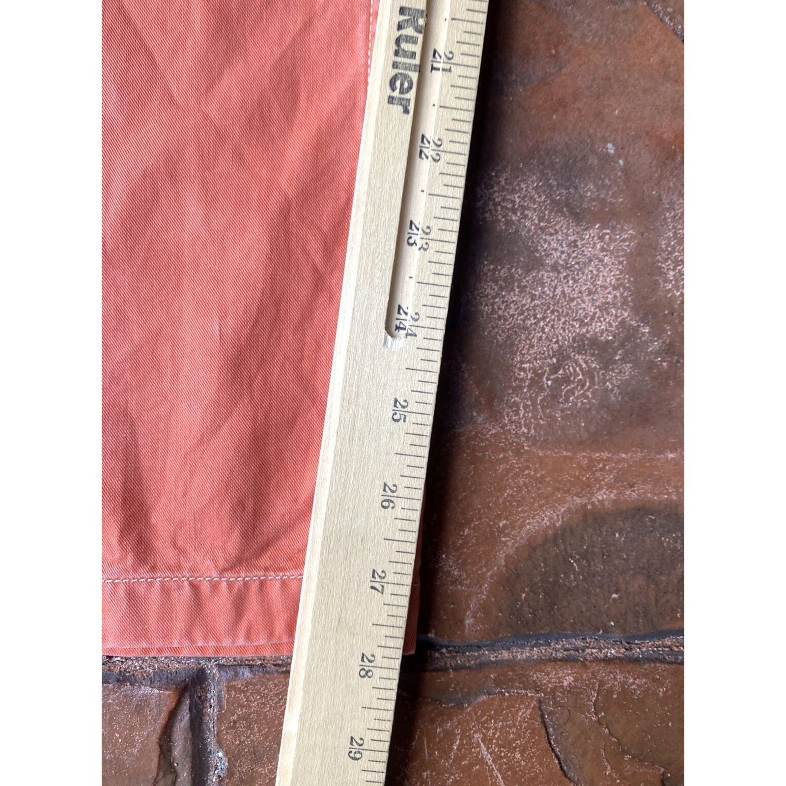 Polo Ralph Lauren Polo Ralph Lauren Twill Straight Leg Utility Trousers Pants Womens 4 Orange Size 27" / US 4 / IT 40 - 5 Thumbnail