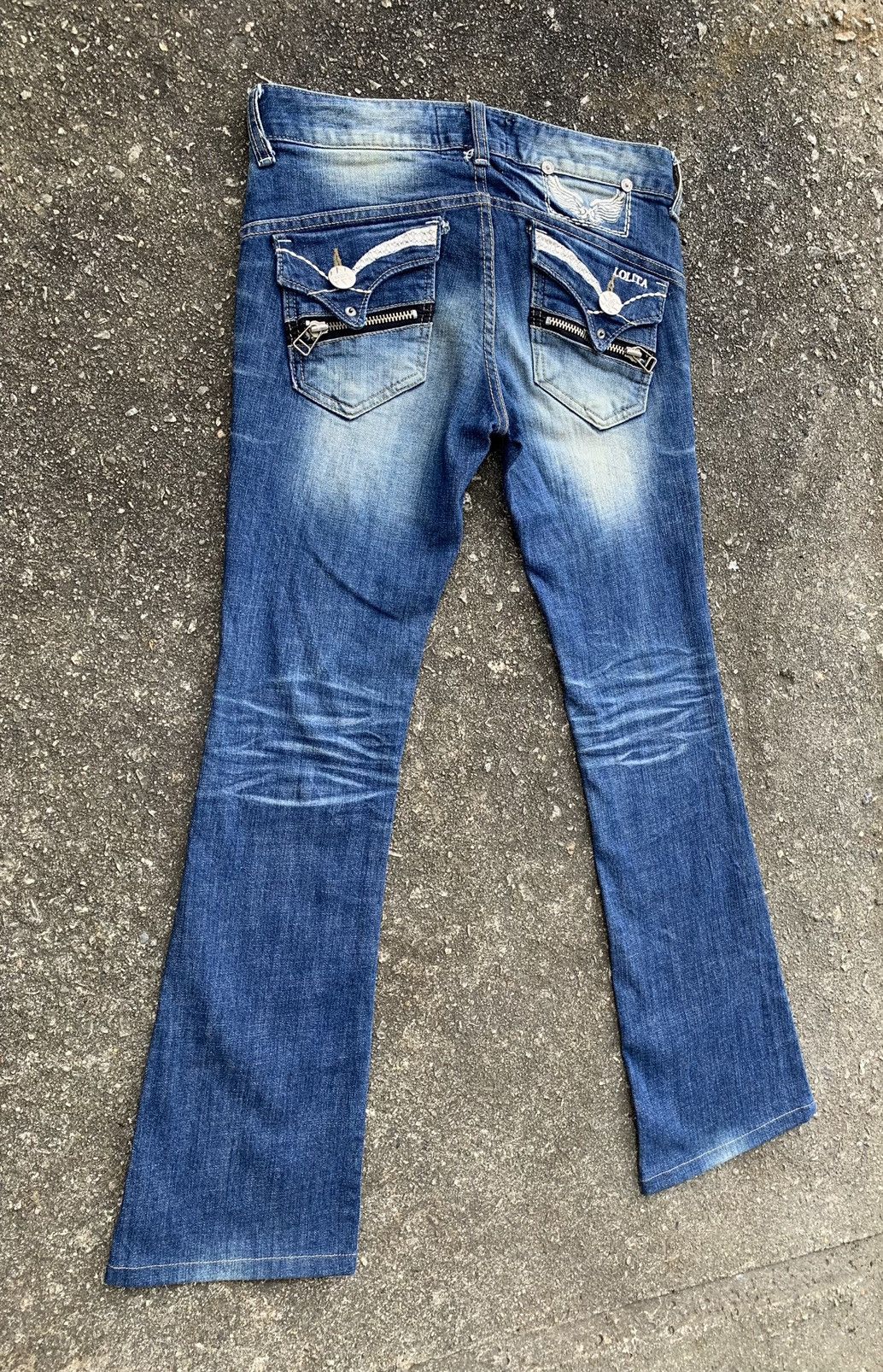 Lolita Jeans Lolita Streching Flare Jeans Pants Size US 29 - 7 Thumbnail