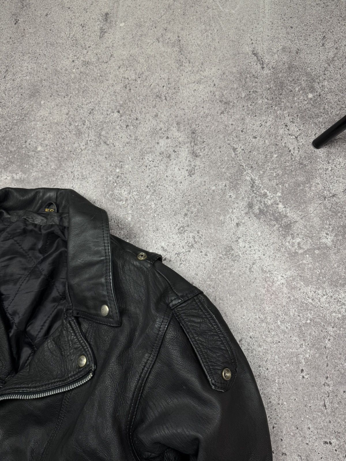 Diesel 🏍Vintage Leather Biker Jacket Motorcycle Diesel Style Size US S / EU 44-46 / 1 - 10 Thumbnail