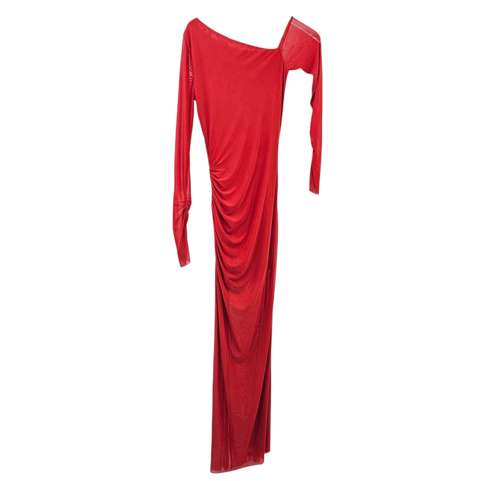 BEC + BRIDGE Bec + Bridge Fae Asym Long Sleeve Dress Rouge Red US 4 Size S / US 4 / IT 40 - 7 Thumbnail