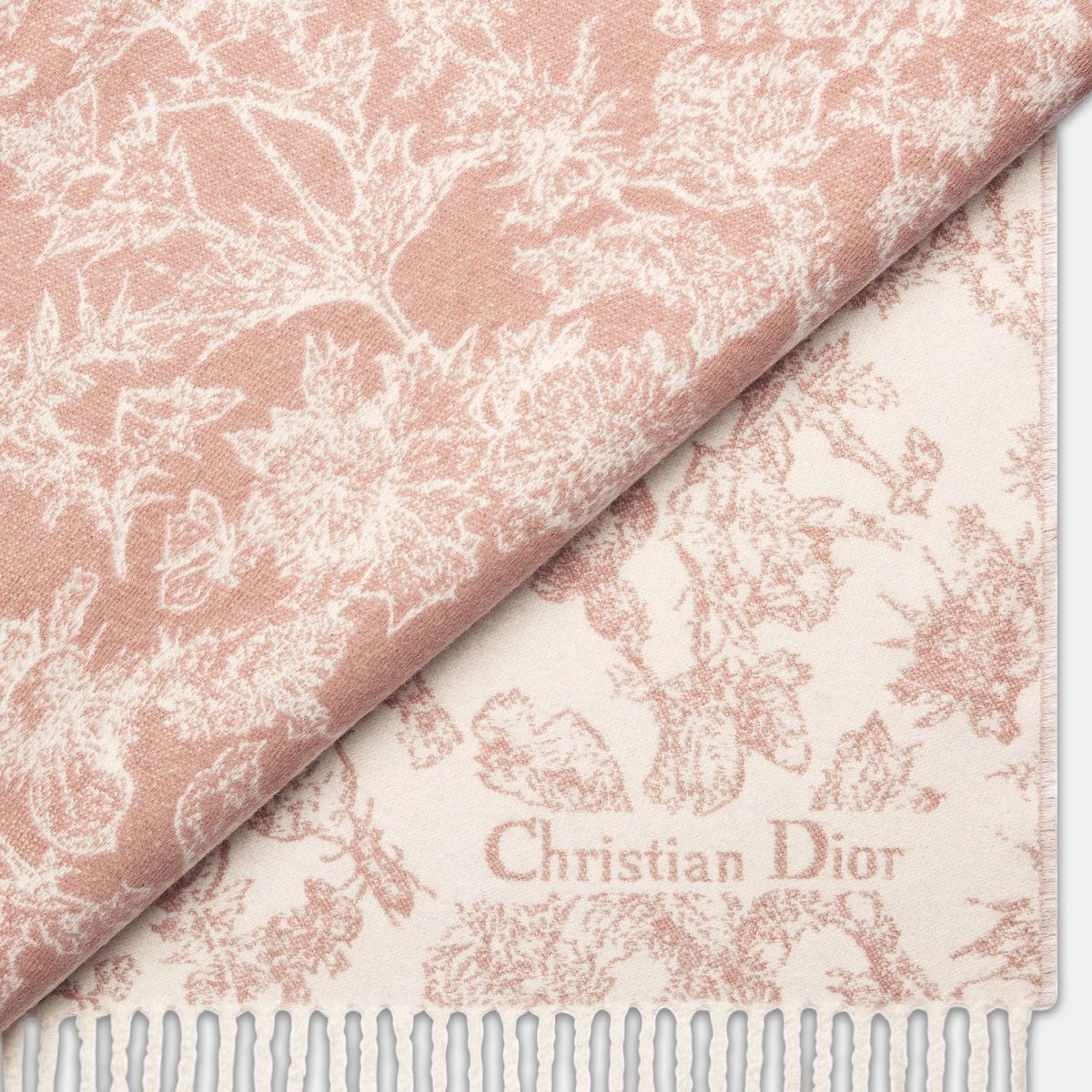 Dior o1bcso1str0226 Size:OS/Chardons Scarf in White Size ONE SIZE - 4 Thumbnail