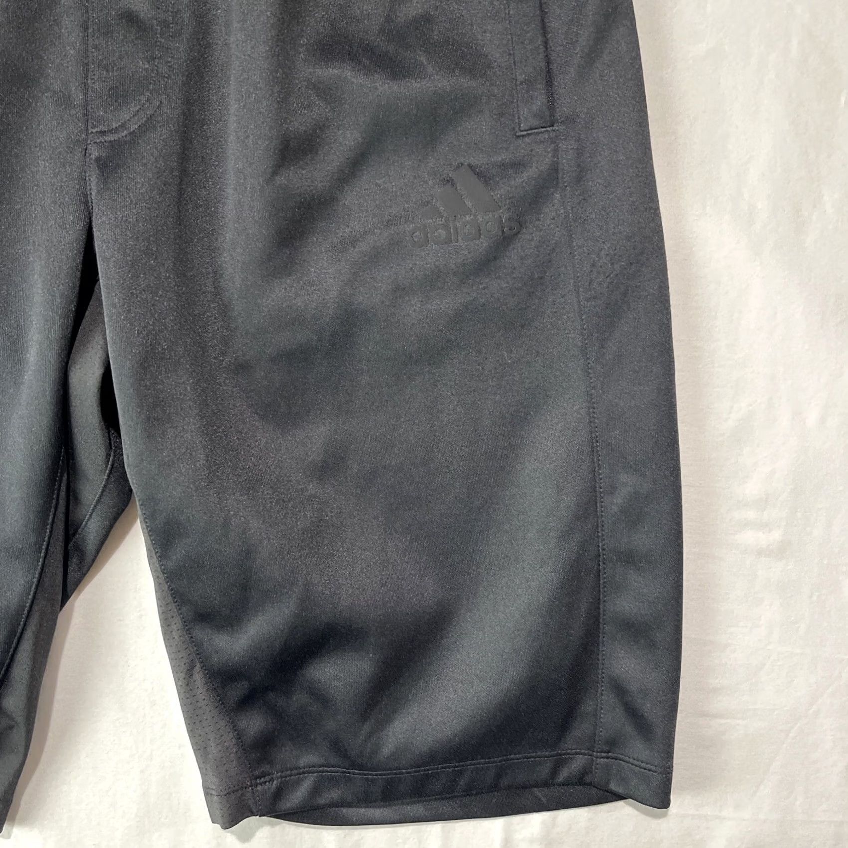 Adidas Adidas Men’s Size Large Aeroready Shorts Sprint Techfit Running Black Worn Size US 33 - 2 Thumbnail