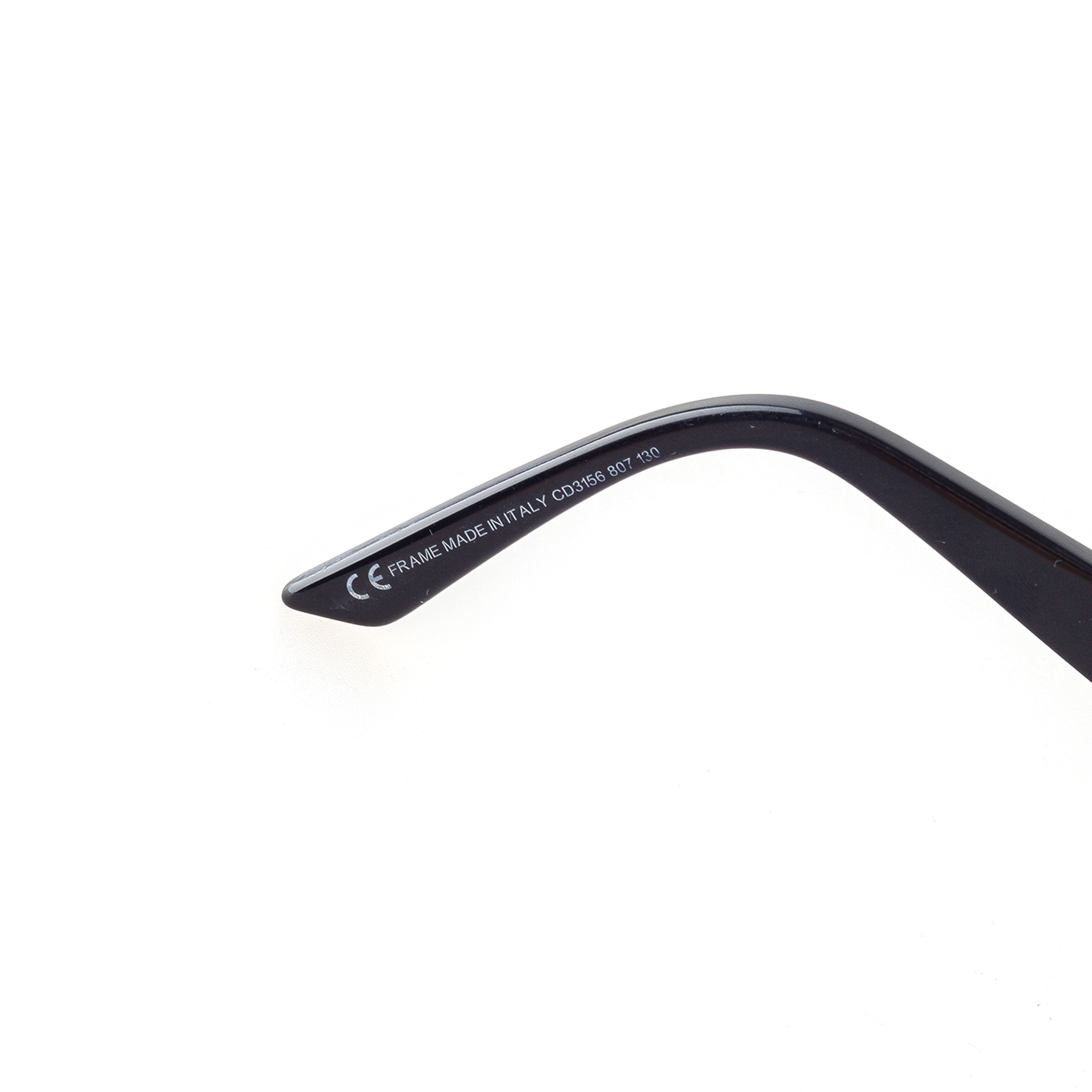 Dior Christian Dior Frame Vintage Black Sunglasses Size ONE SIZE - 6 Thumbnail