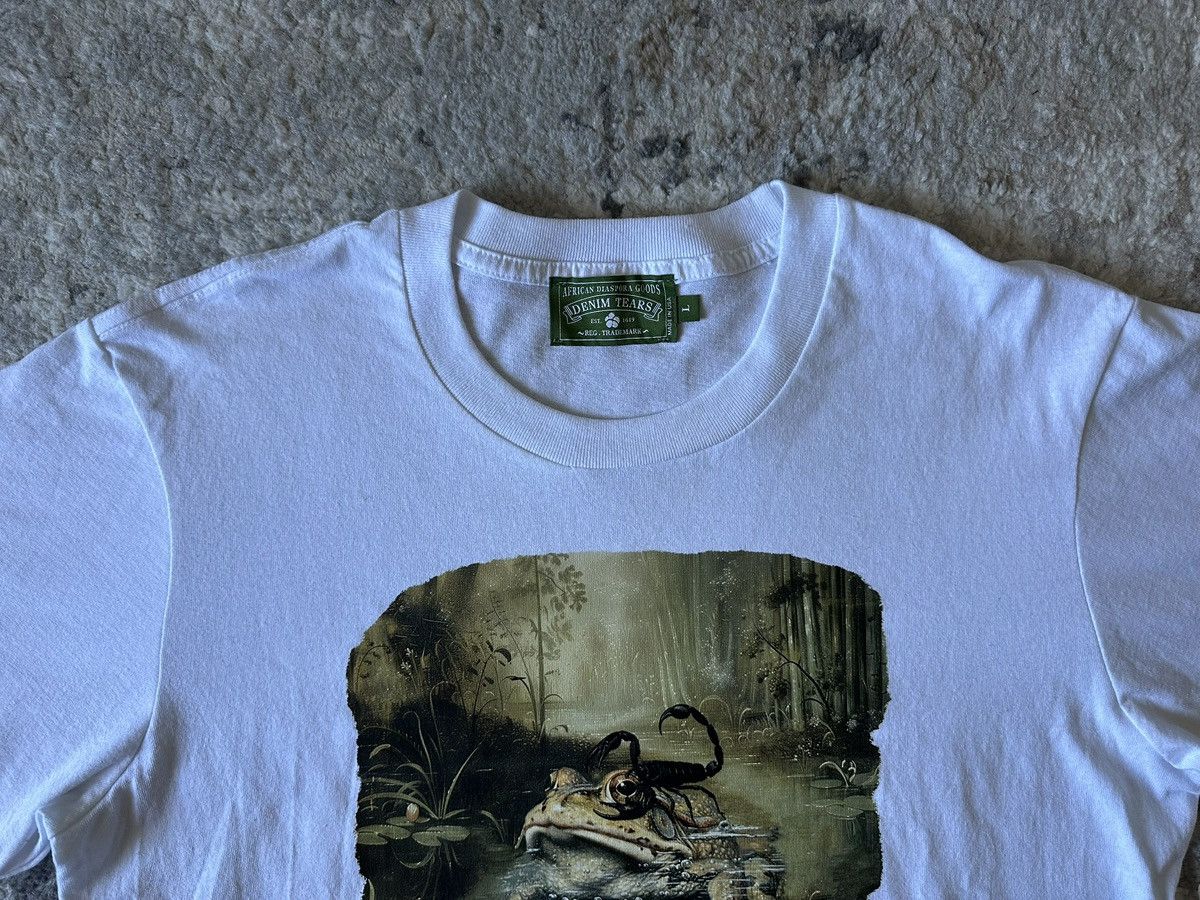 DENIM TEARS Denim Tears The Scorpion and The Frog Fable Tee FW24 Size US L / EU 52-54 / 3 - 3 Thumbnail