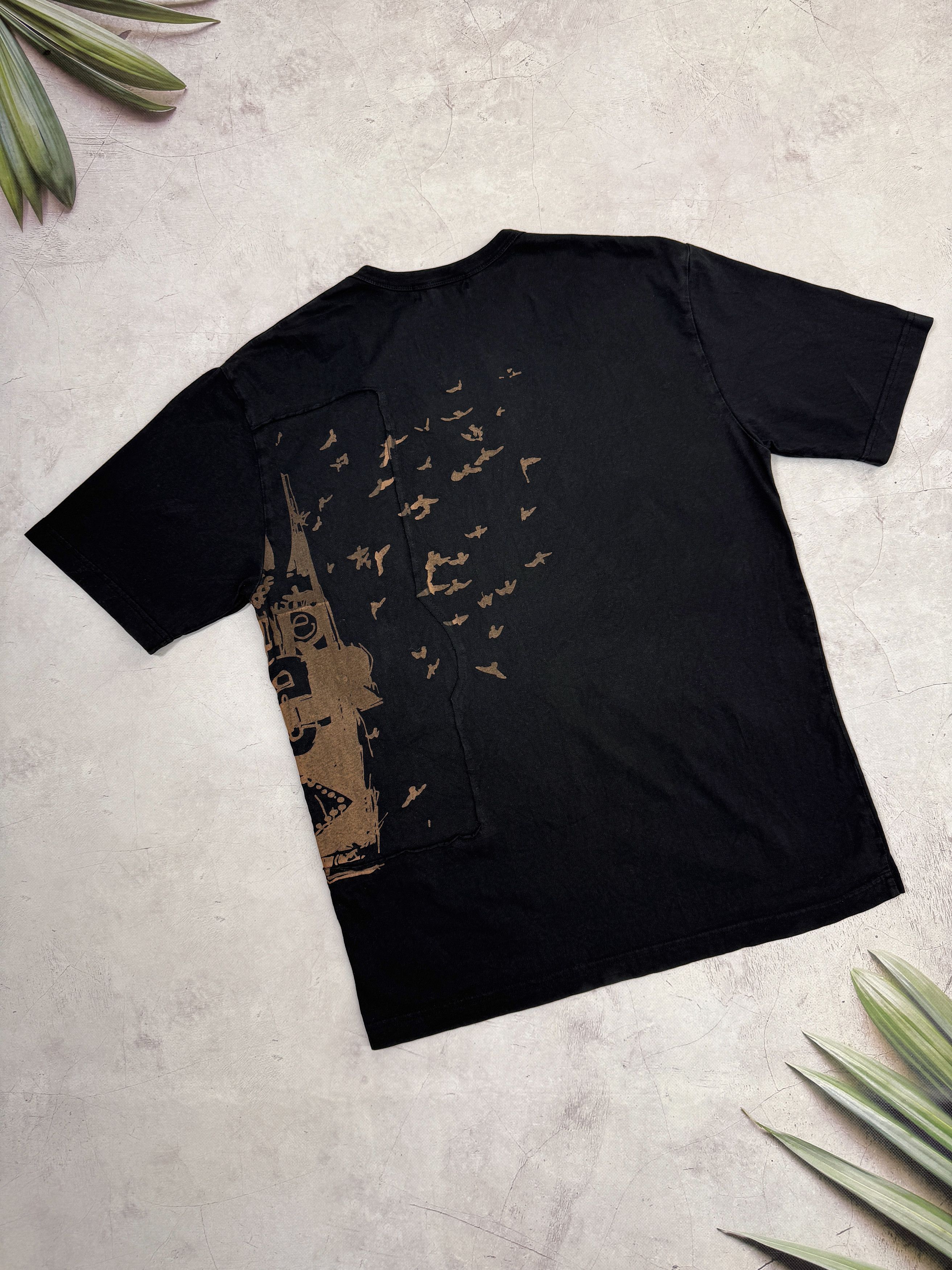 Quiksilver × Vintage Y2K Quiksilver T-Shirt Abstract Logo Faded Style Size US M / EU 48-50 / 2 - 10 Thumbnail