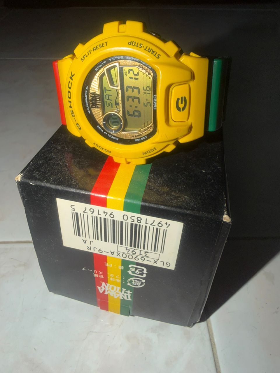 G Shock G shock Rasta in4mation collaboration watch Size ONE SIZE - 2 Thumbnail