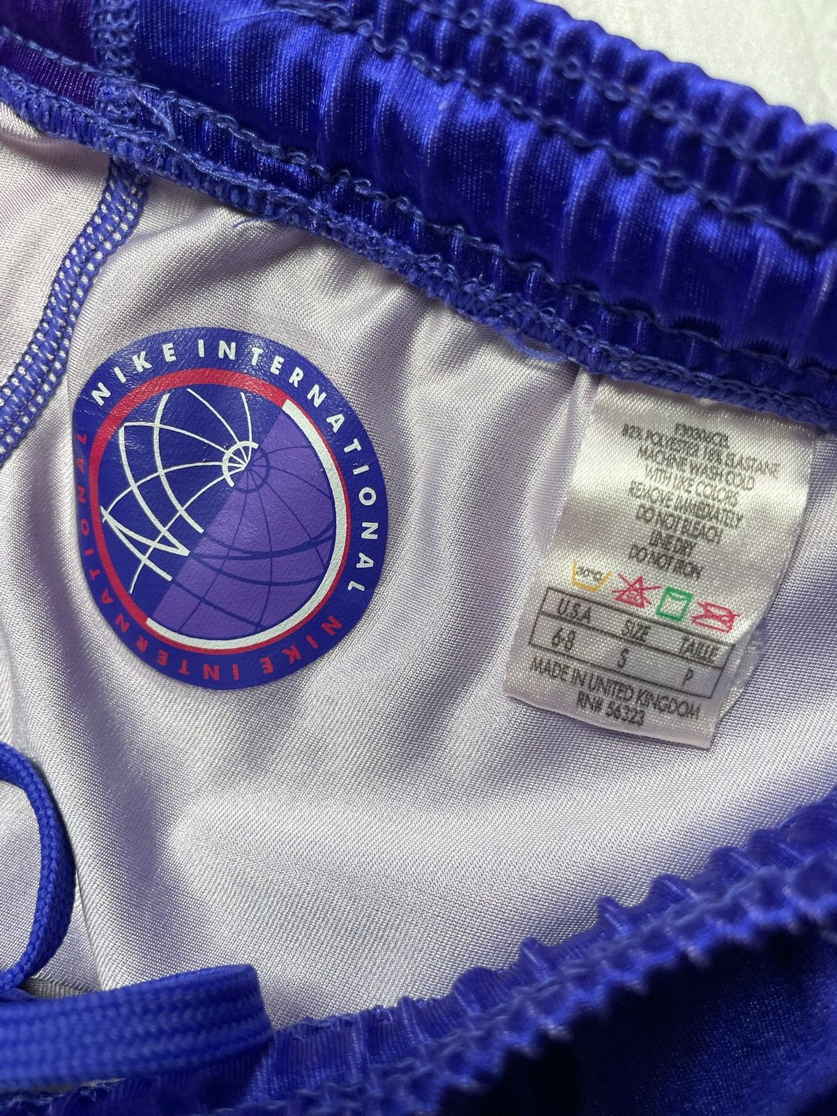 Nike × Vintage Vintage Nike international women’s leggings purple rare S Size 28" / US 6 / IT 42 - 4 Thumbnail