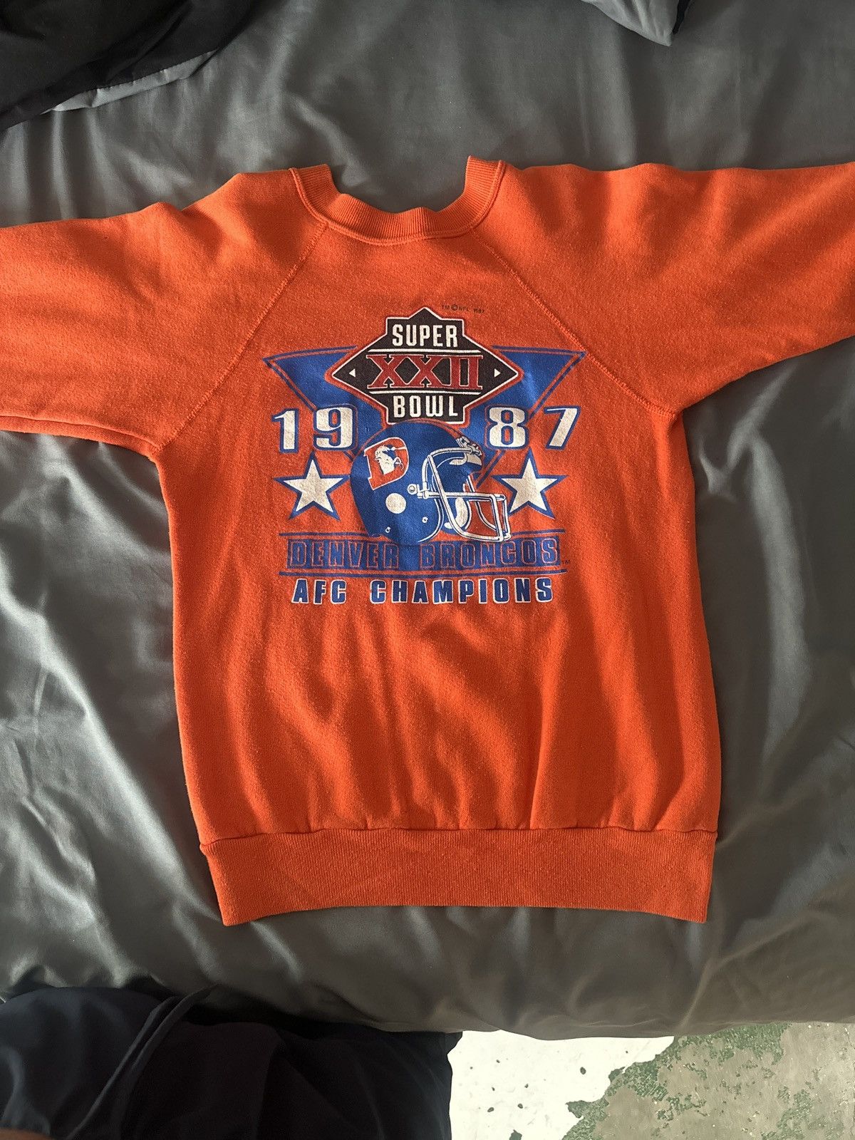 Vintage Vintage 1987 AFC champions denver broncos Size US XS / EU 42 / 0 - 1 Thumbnail