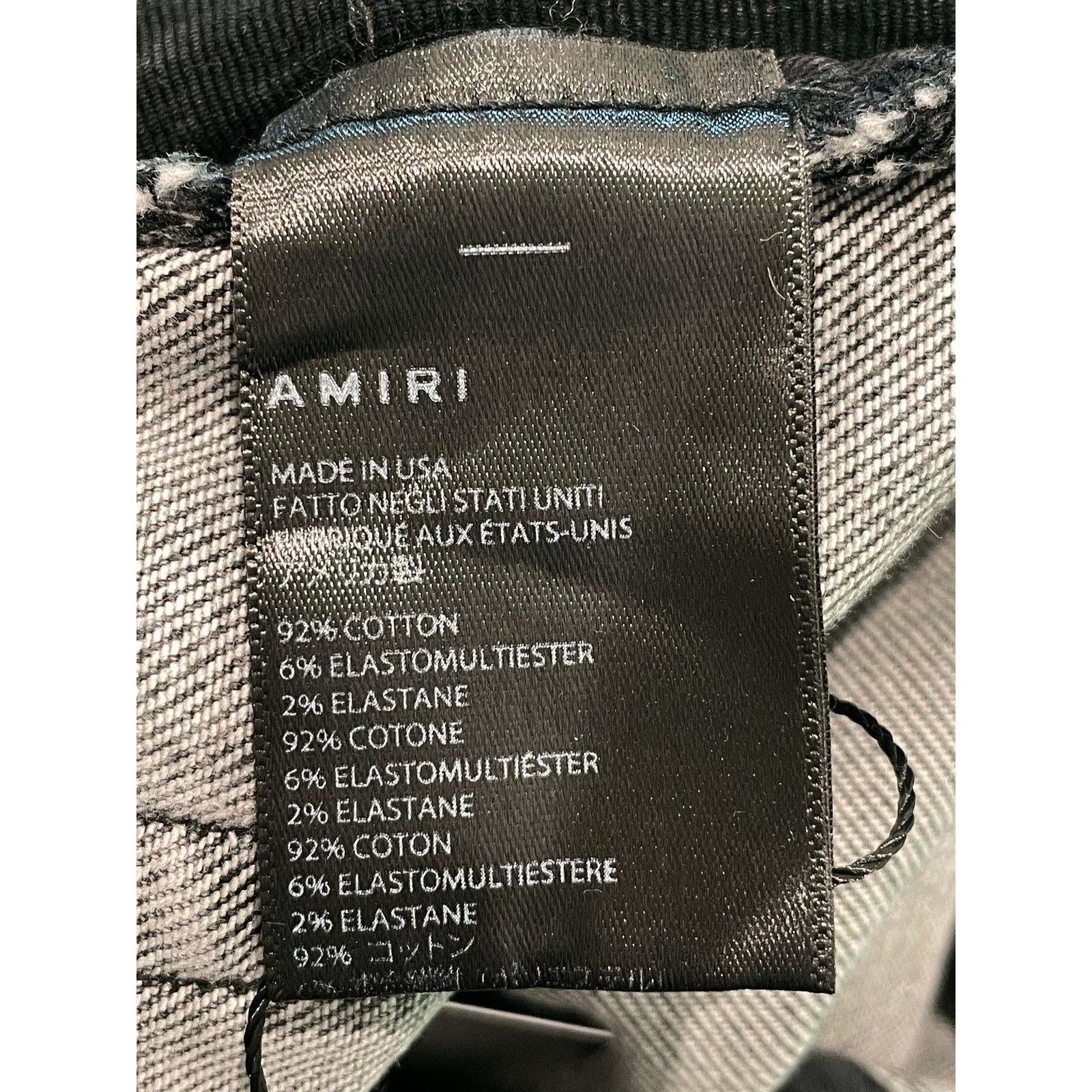 Amiri Amiri Denim Stack Light Wash Grey Jeans Size US 29 - 6 Thumbnail