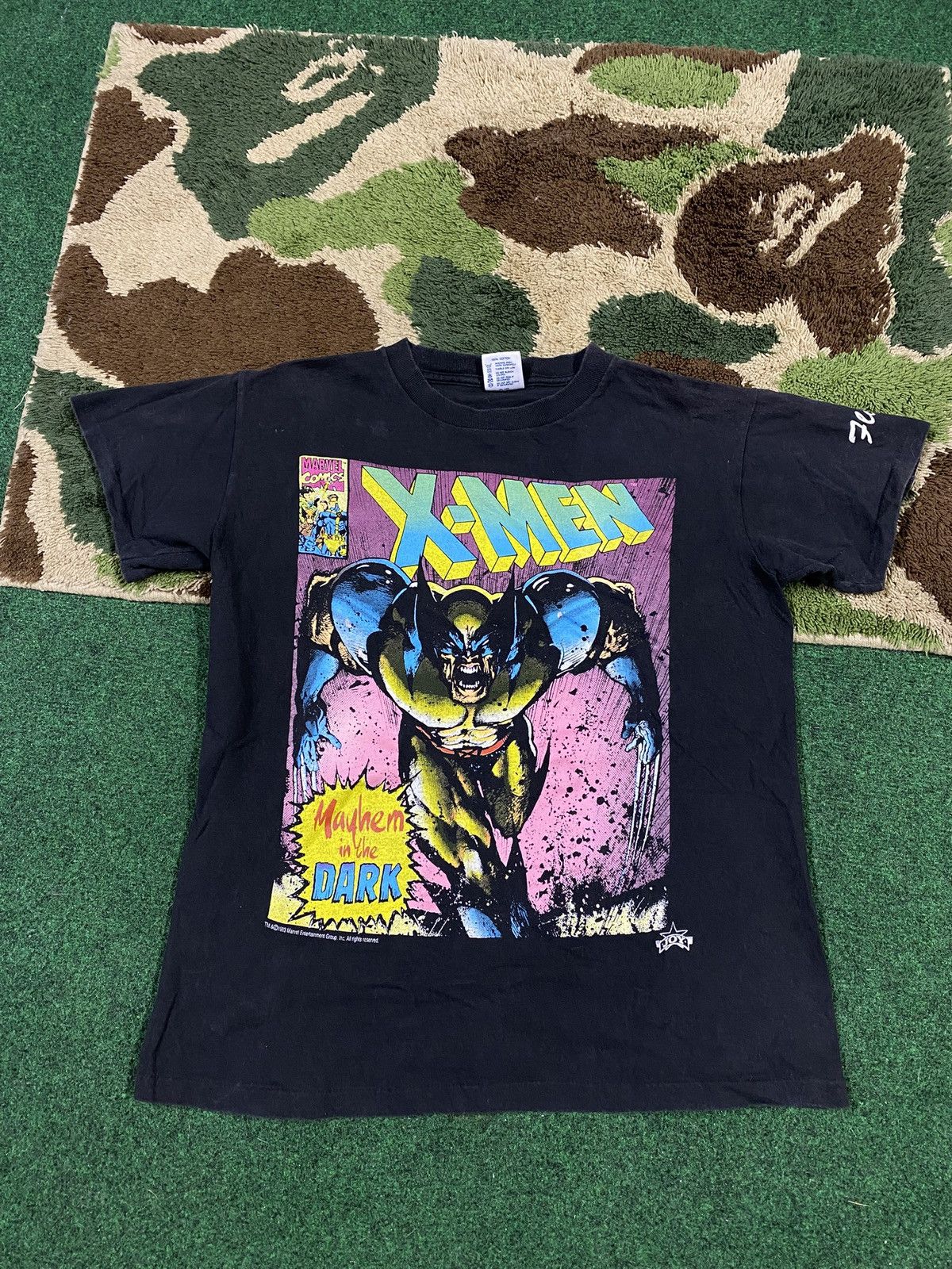 Marvel Comics 90’s Vintage X-Men Wolverine Marvel Tee Shirt Small Size US S / EU 44-46 / 1 - 2 Thumbnail