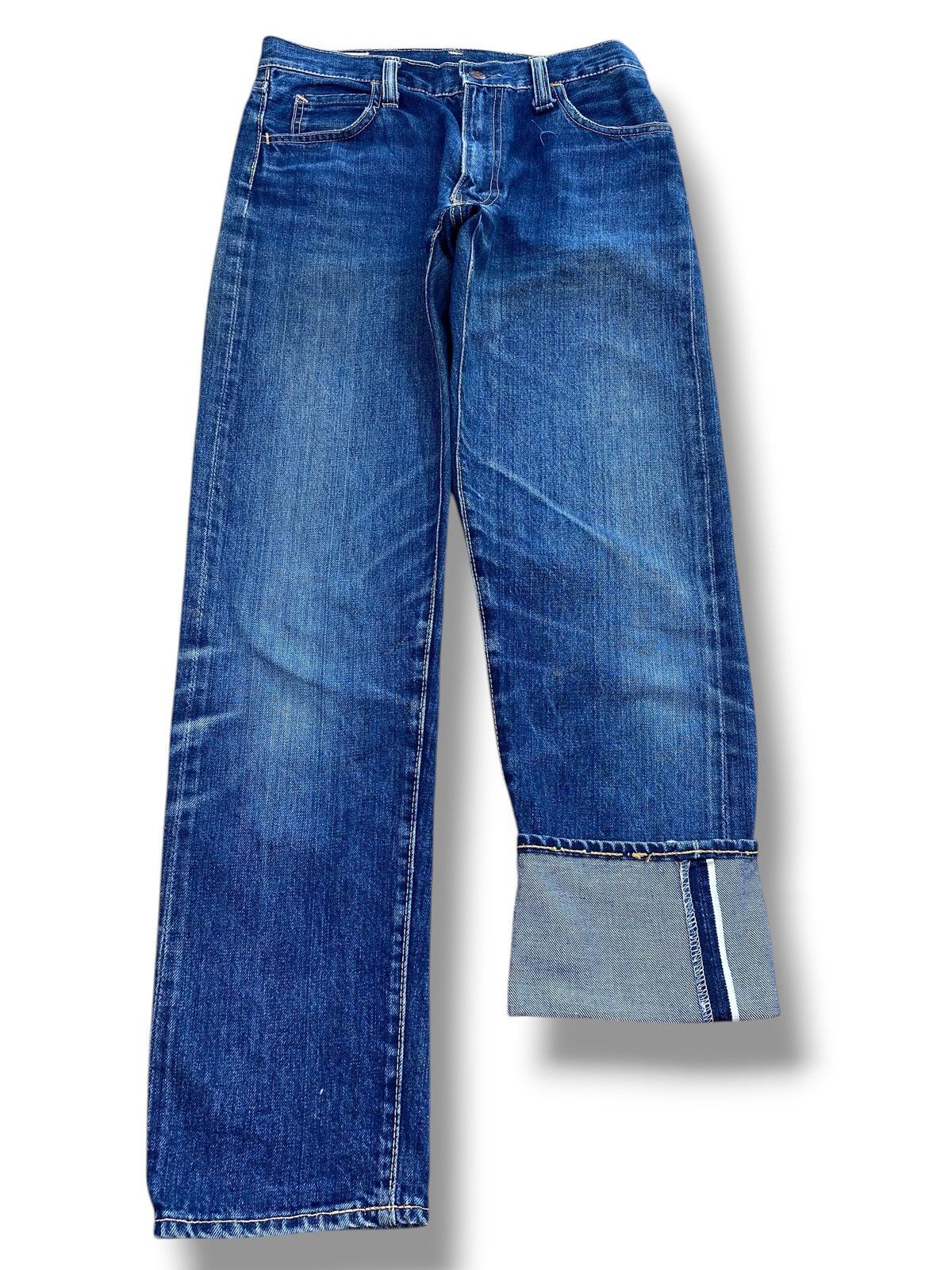 Big John Big John Selvedge Blue Wash Style Jeans Size US 28 / EU 44 - 1 Thumbnail