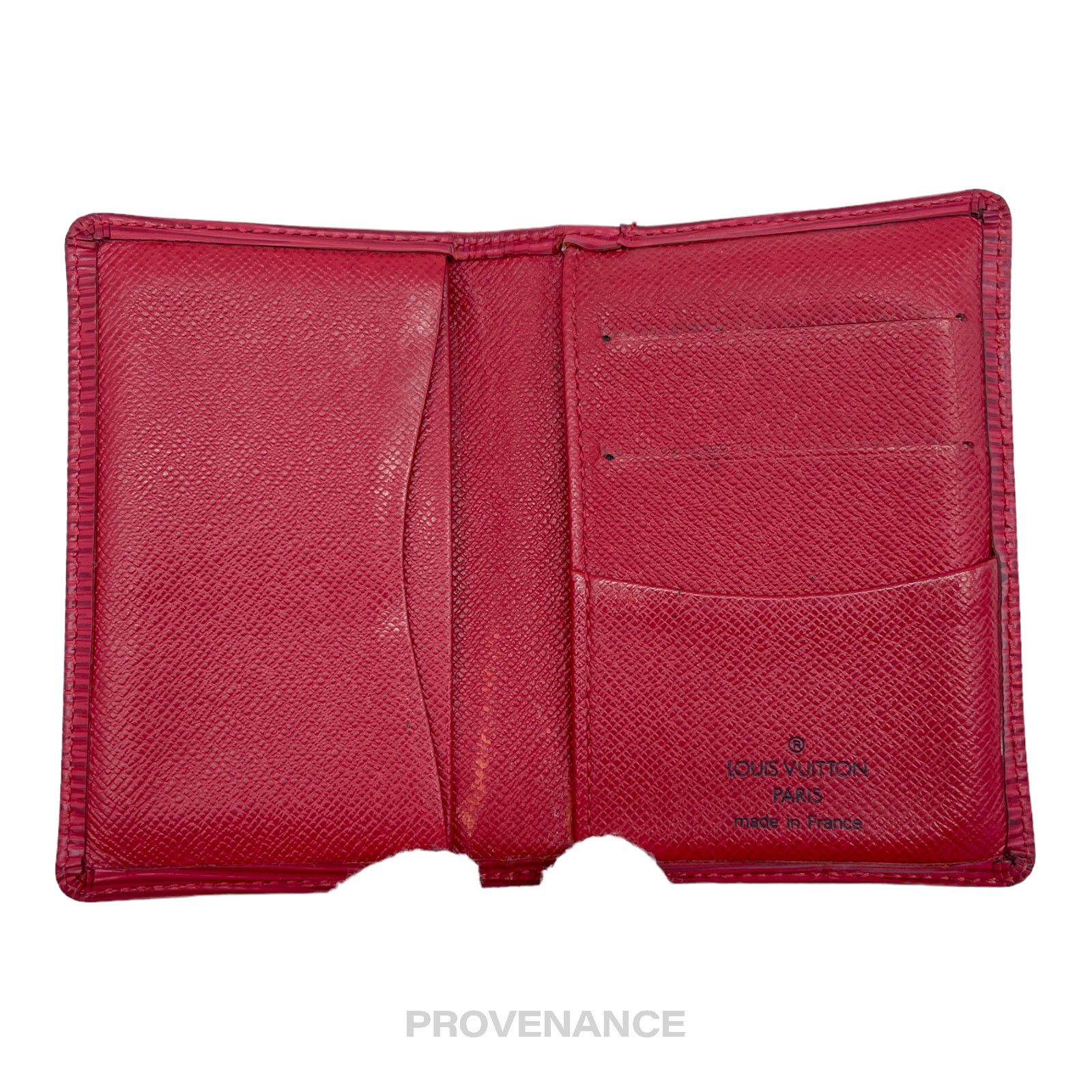 Louis Vuitton 🔴 Louis Vuitton Pocket Organizer - Red Epi Leather Size ONE SIZE - 8 Thumbnail