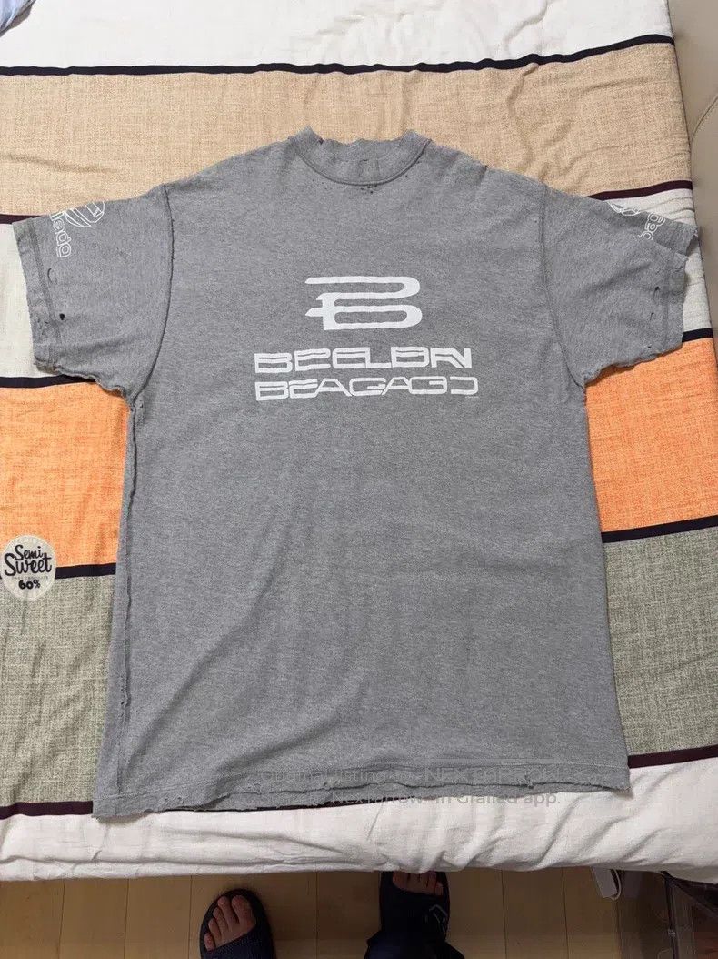 Balenciaga Balenciaga AI Letter Printed Loose Short Sleeve T-Shirt Size US XS / EU 42 / 0 - 1 Thumbnail
